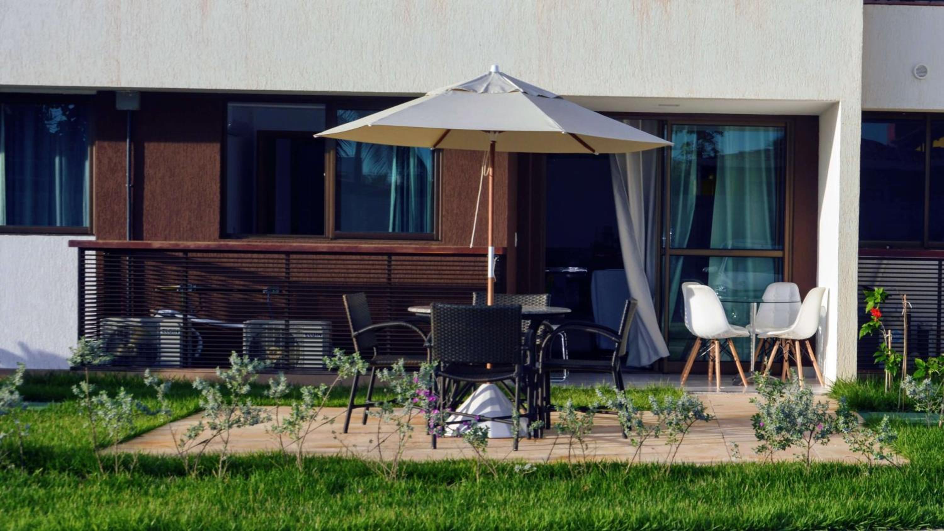 Flat Térreo Beira-Mar no resort Cupe Beach Living em Porto de Galinhas