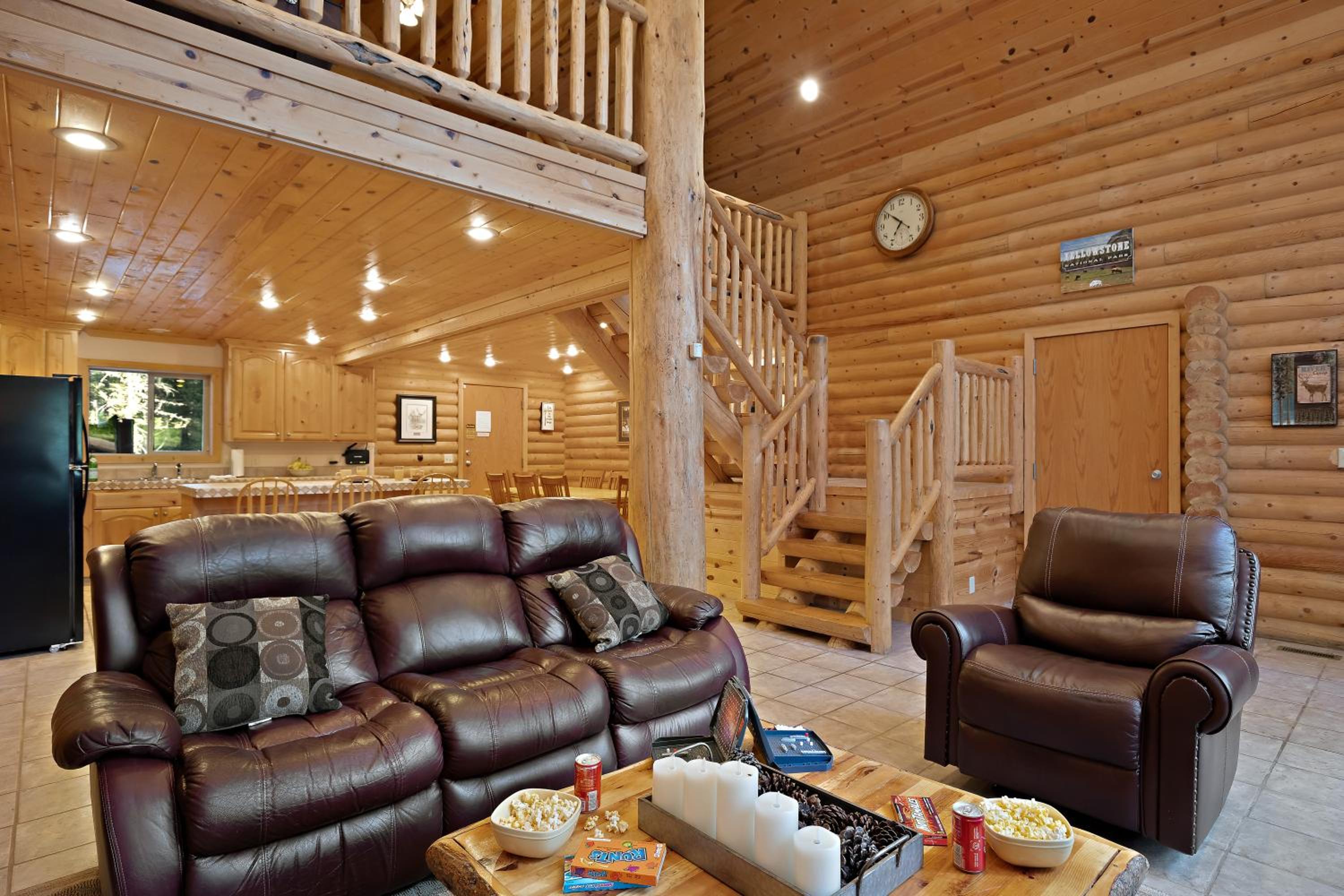 Lodgepole Lookout by KABINO Hot Tub Garage Foosball Fire Pit Theater Room U-Shaped Driveway