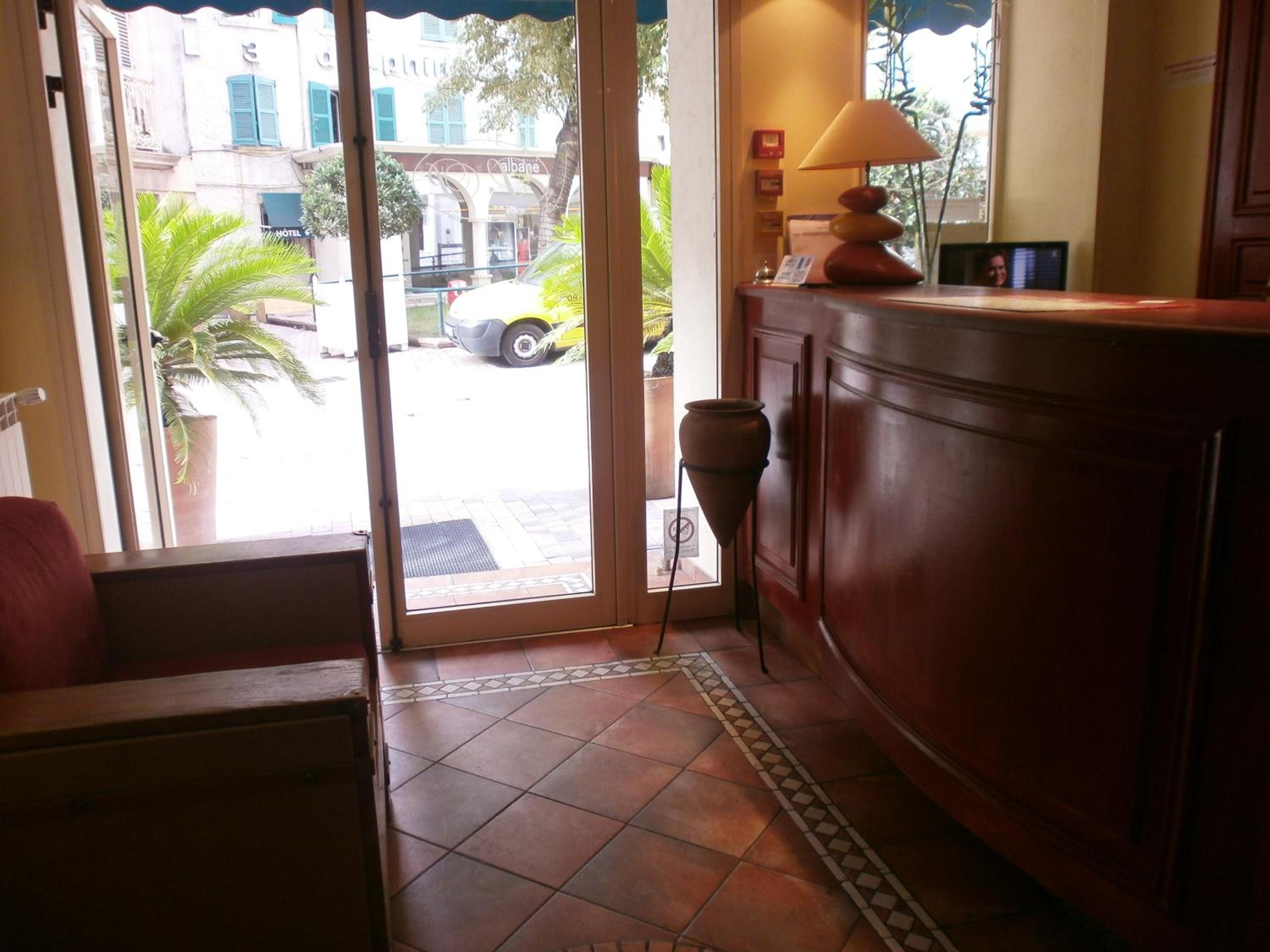 hotel reception