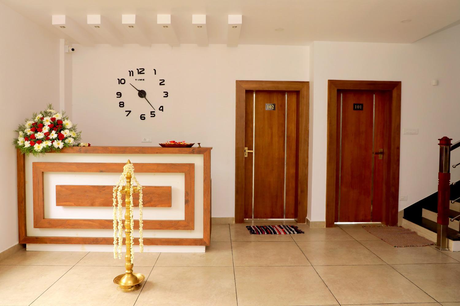 hotel reception