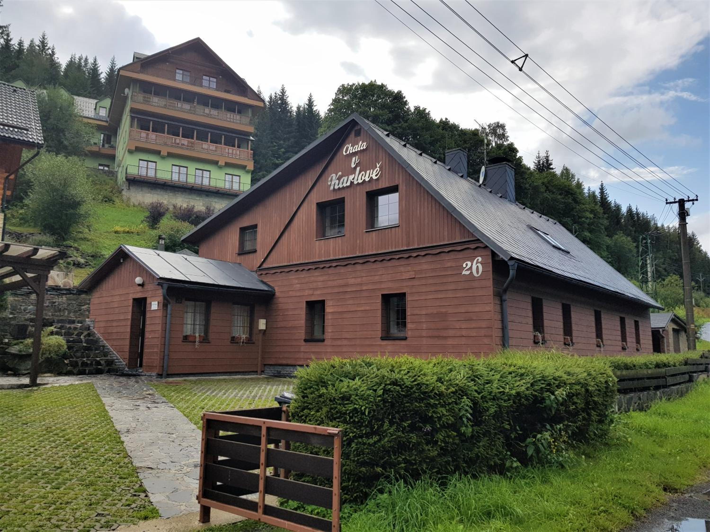 Chata v Karlově view 2