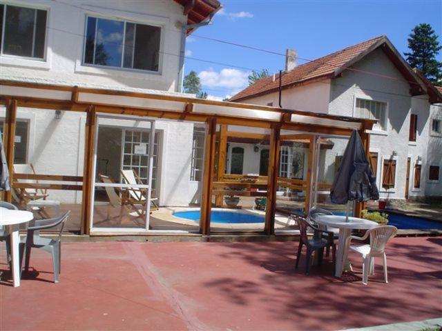 outdoor BBQ area