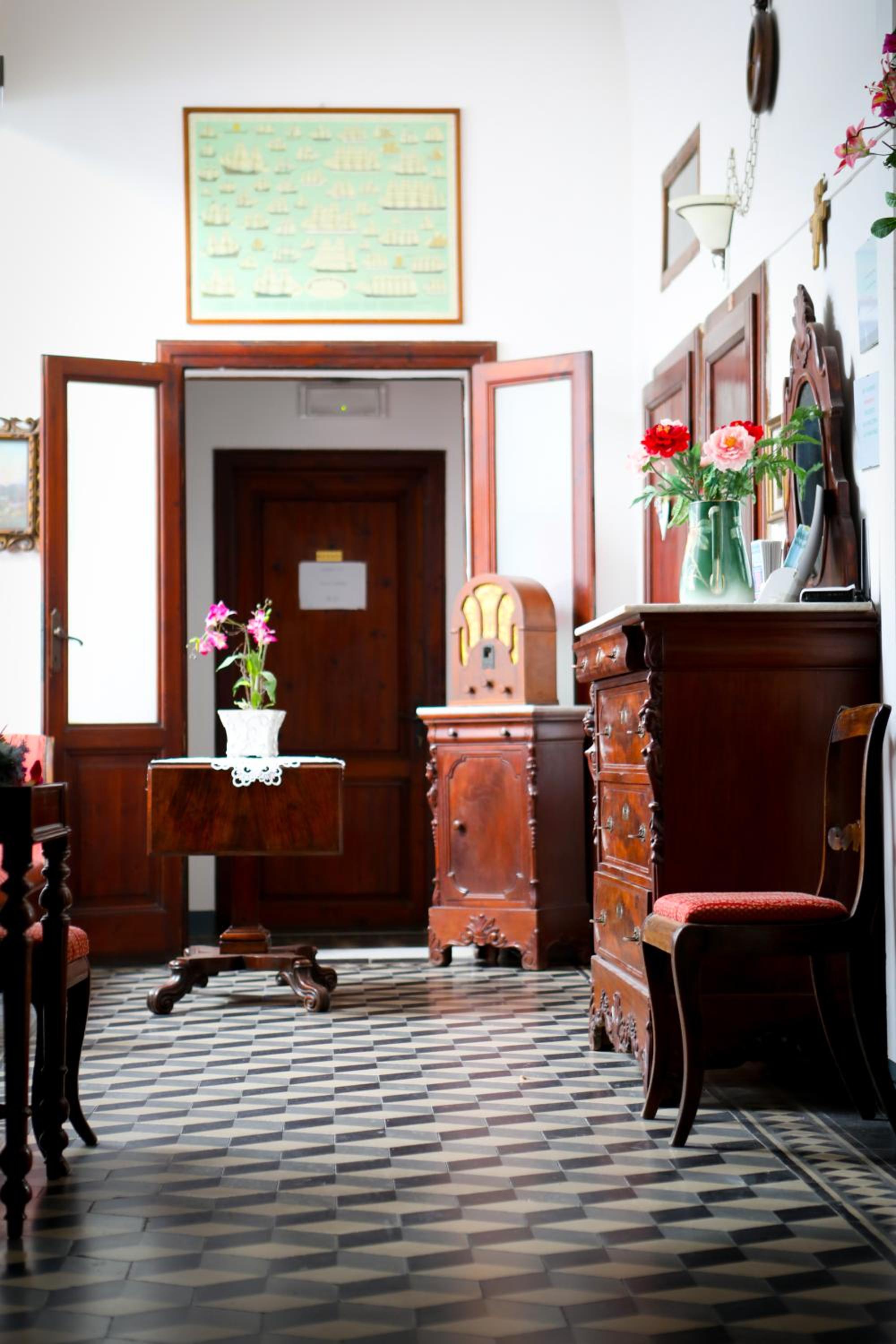 hotel reception