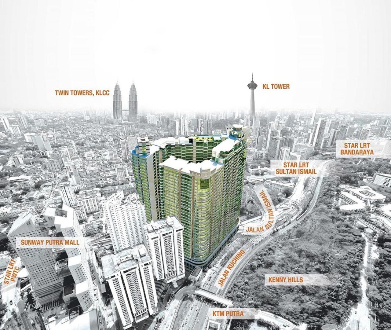 KLCC Inifinity Pool - The Regalia Residences & Suites by KL minsu