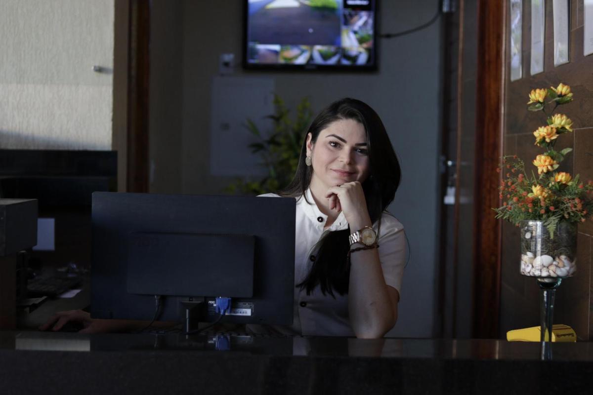 hotel reception