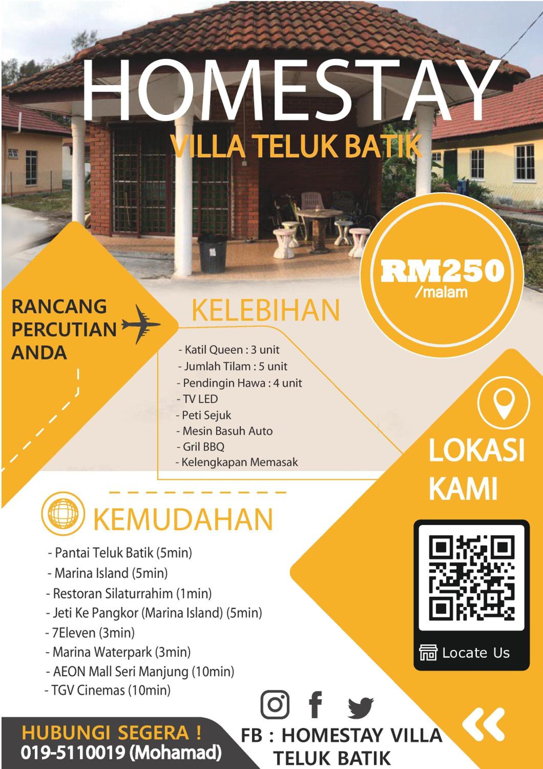 Homestay Villa Teluk Batik photo 1