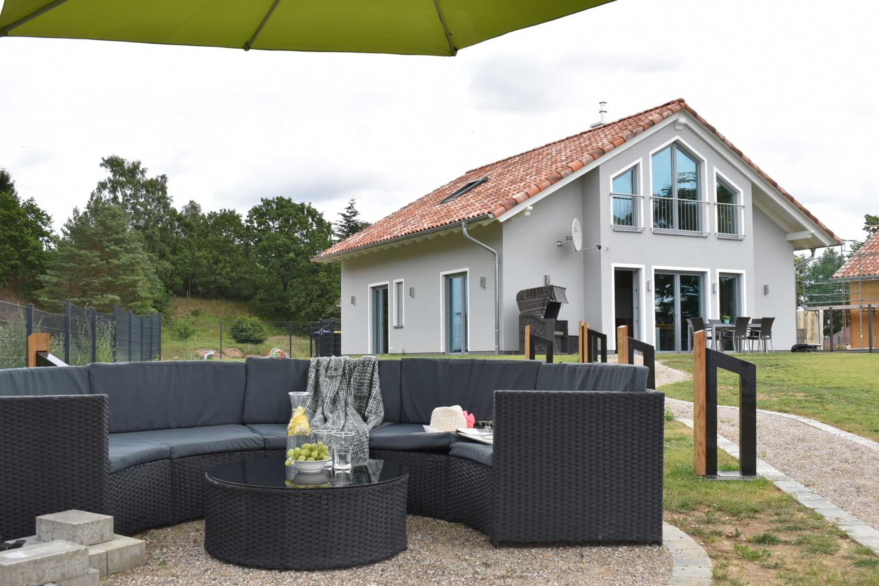 Luxus-See-Domizil mit Sauna, Kamin und Boot-130 qm für 6 Personen