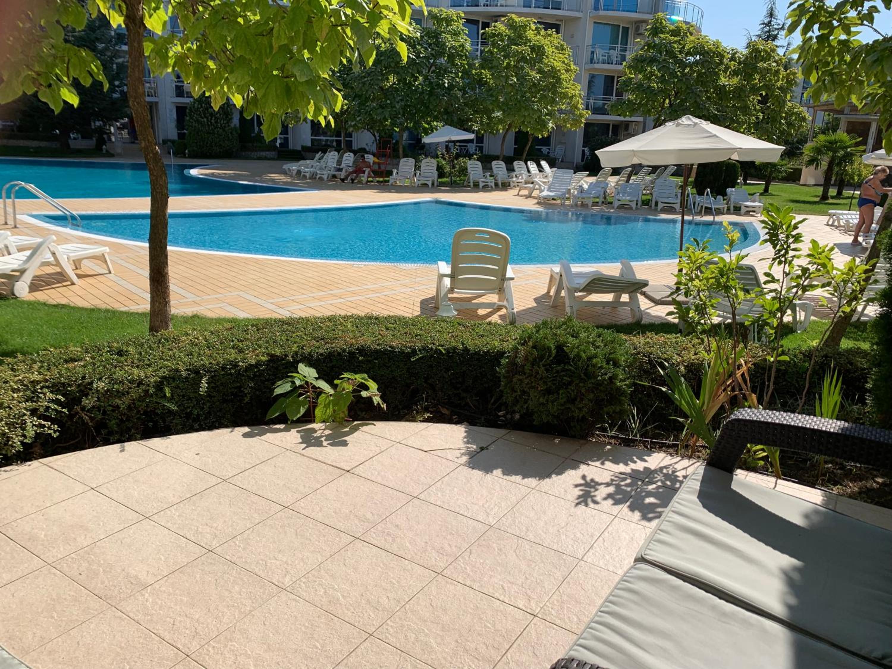 Apartment with terrace in Spa Complex
