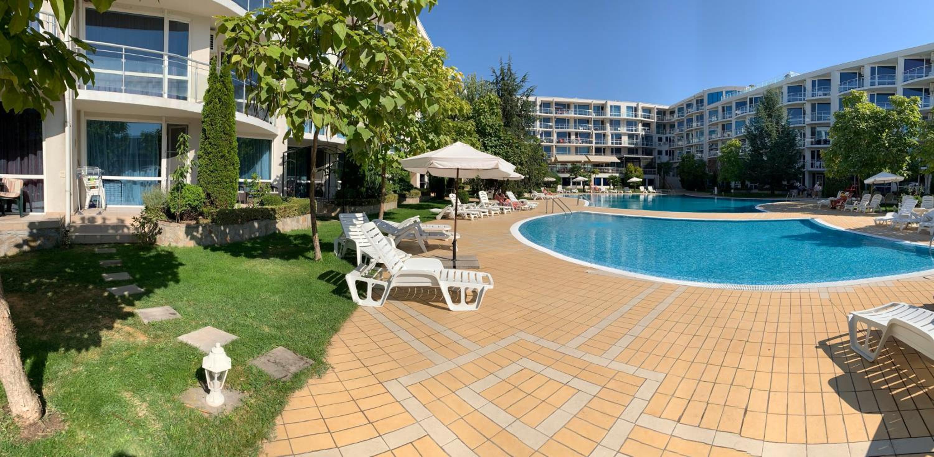 Apartment with terrace in Spa Complex