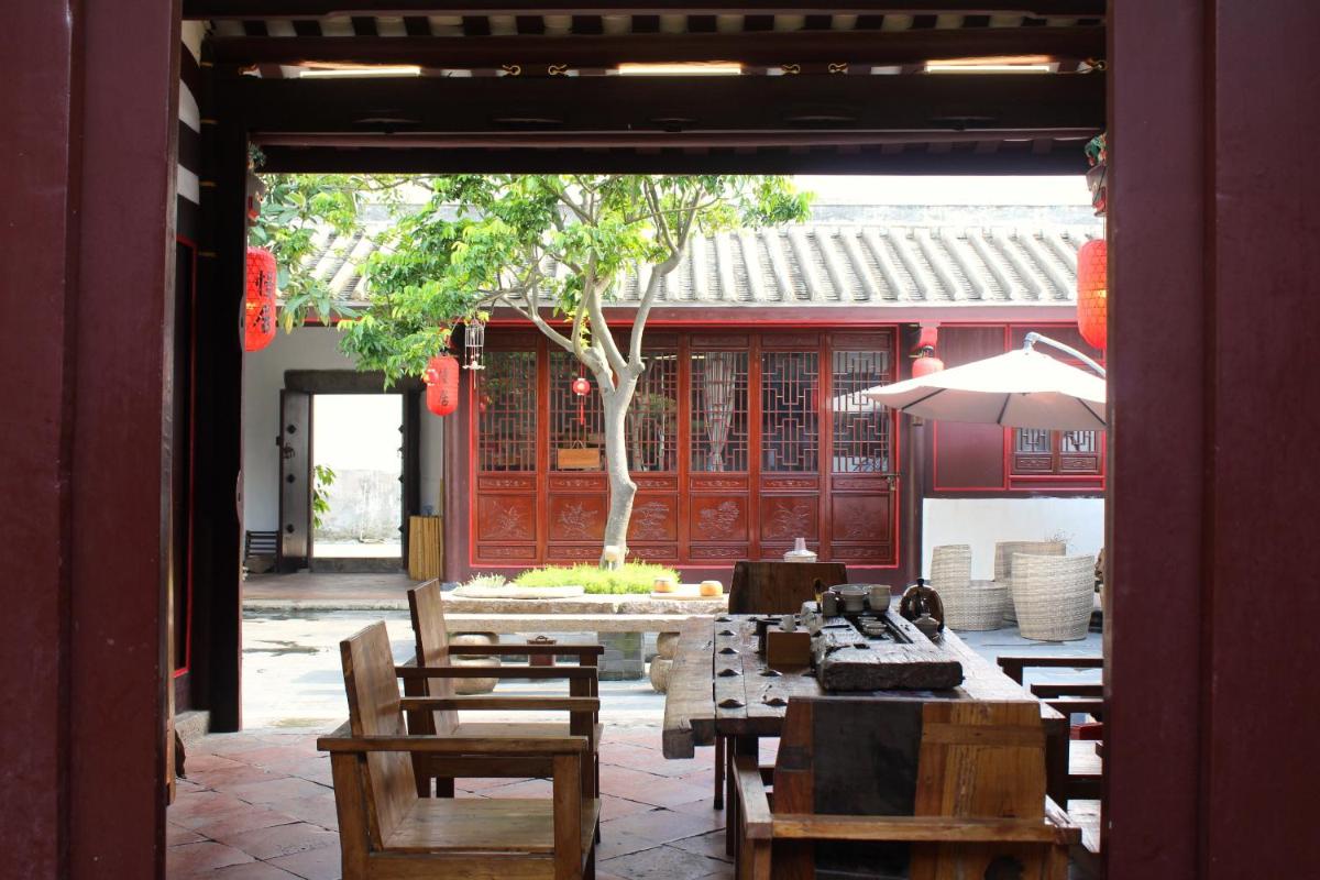 outdoor BBQ area