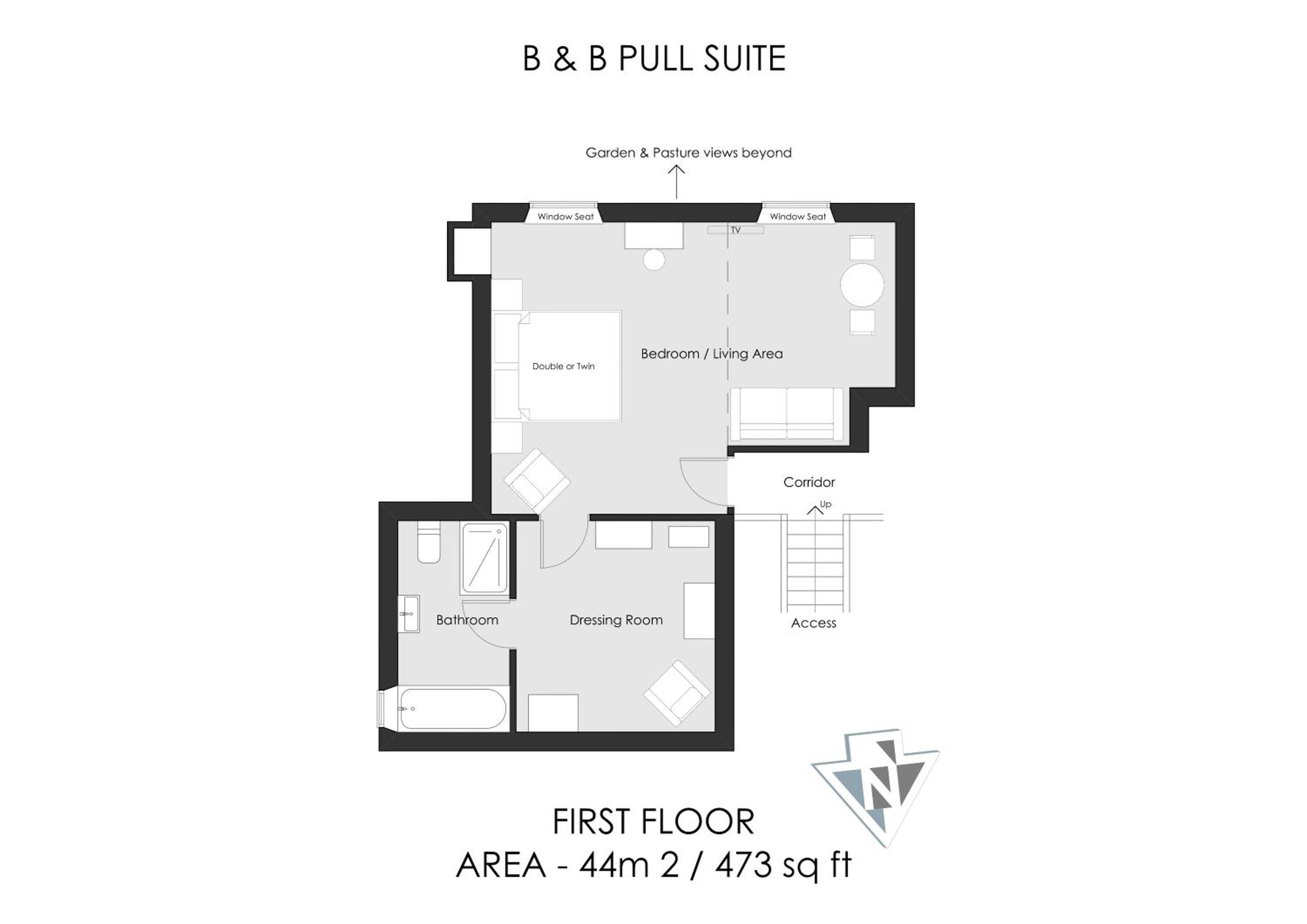 Cliff Farmhouse B&B Suites view 5