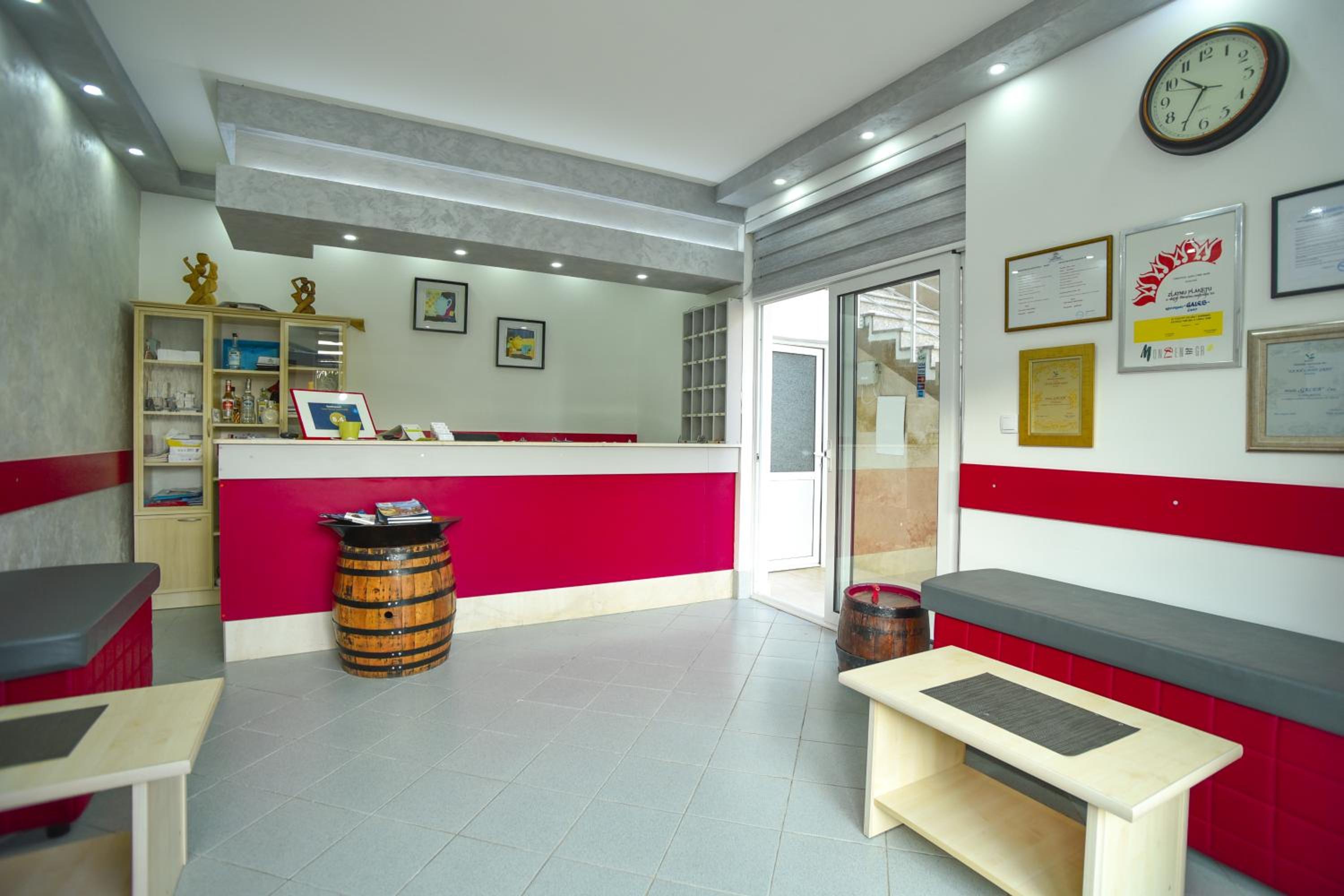 hotel reception