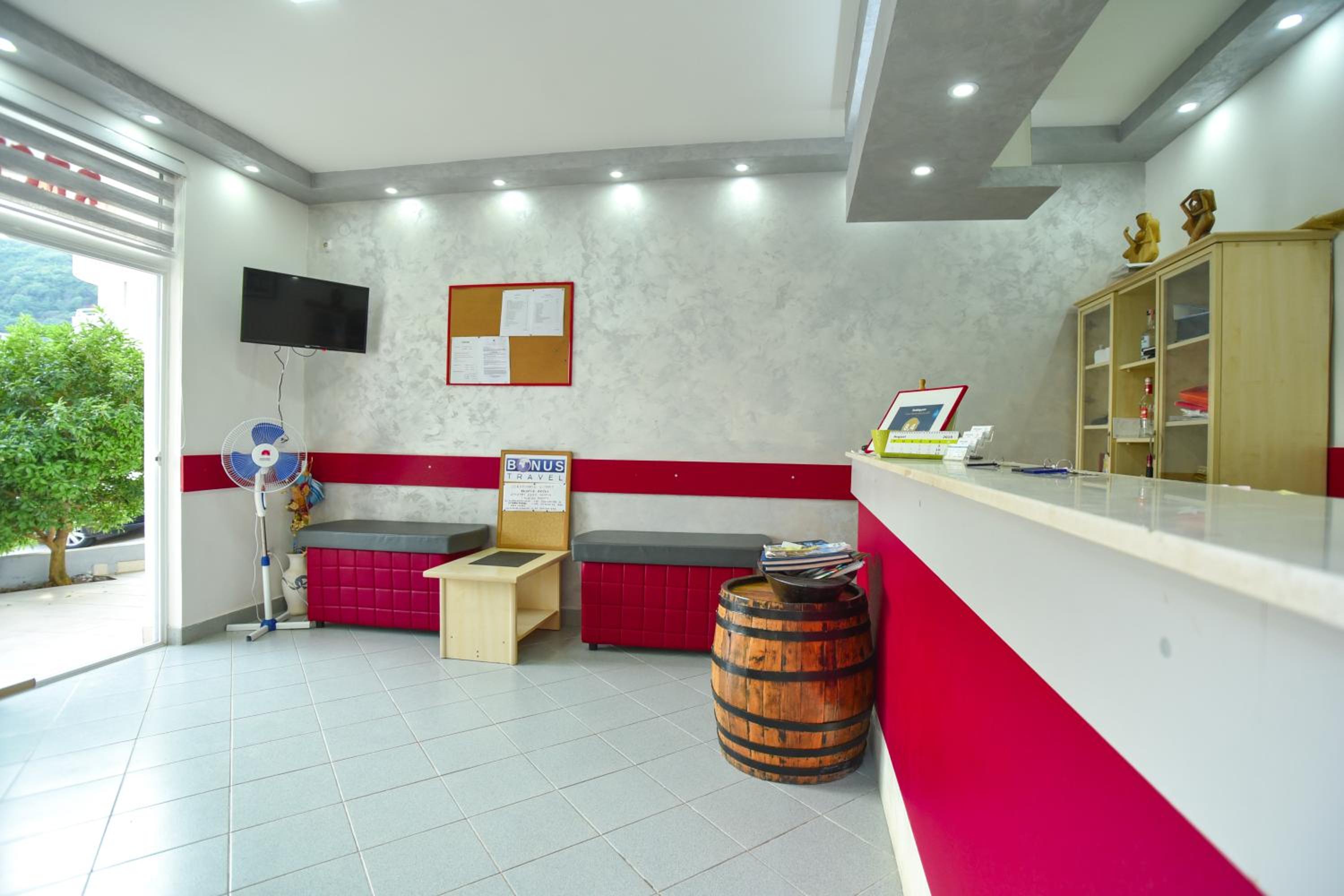 hotel reception