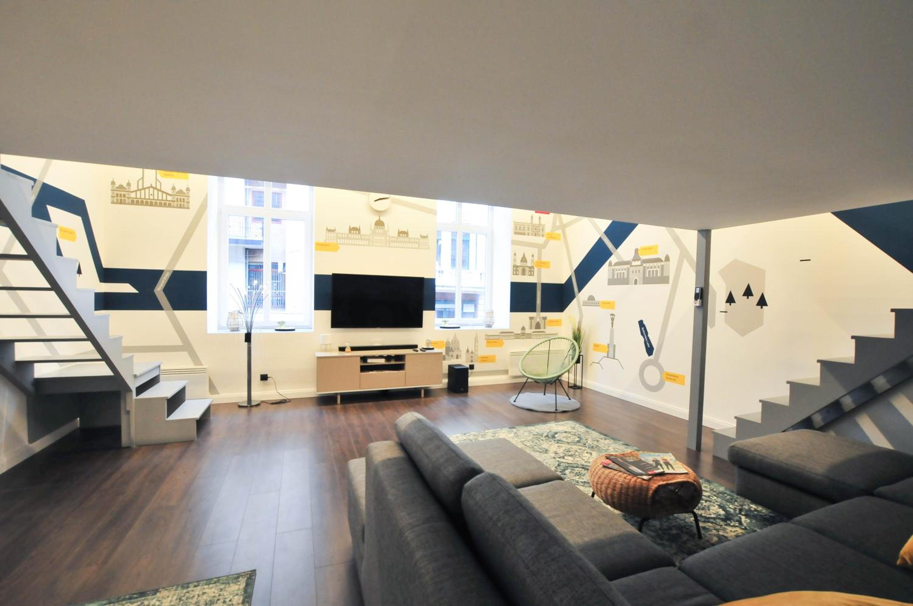 City Center Apartment with Budapest Design view 4