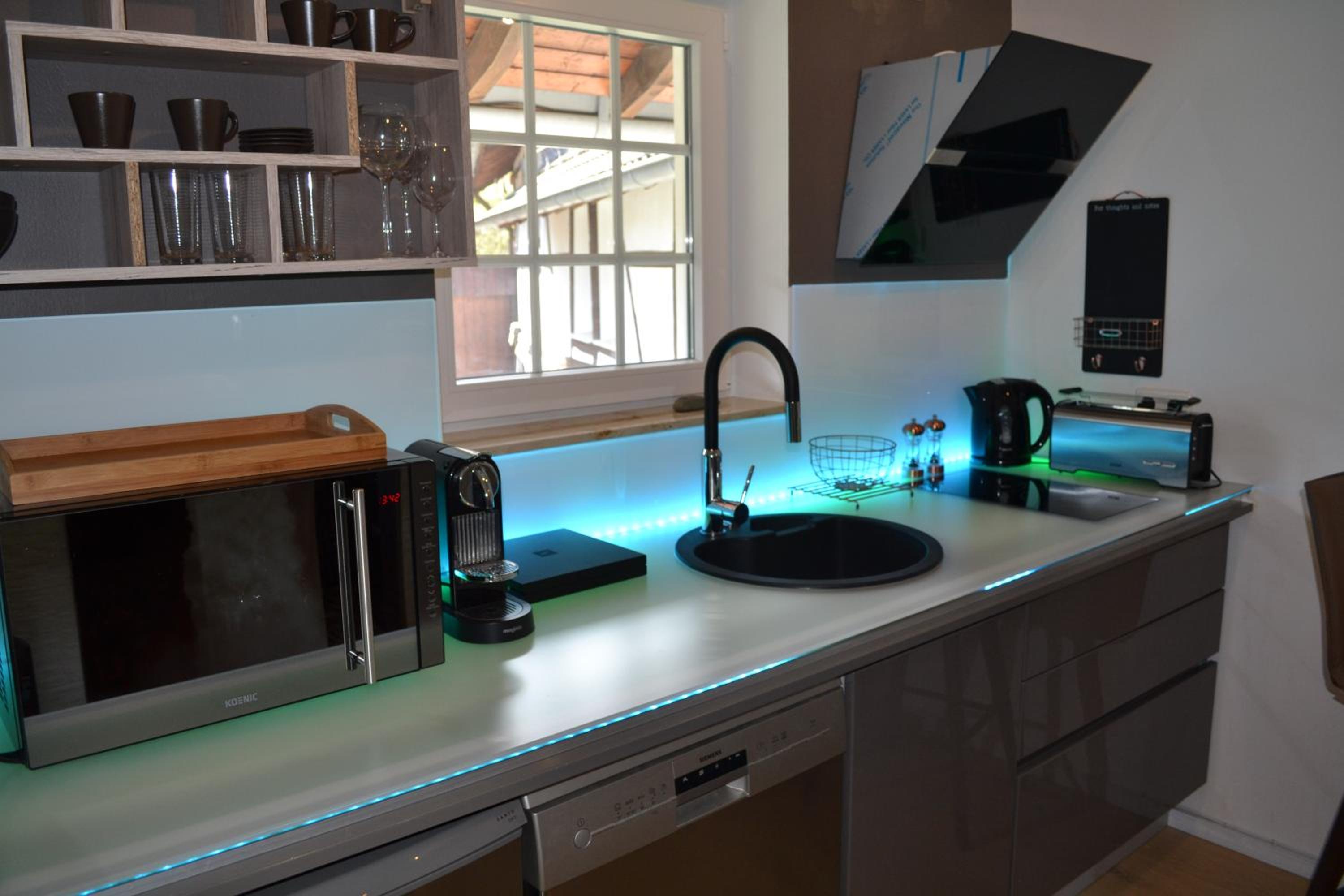 Waldstudio Comfort en Simmerath — kitchen