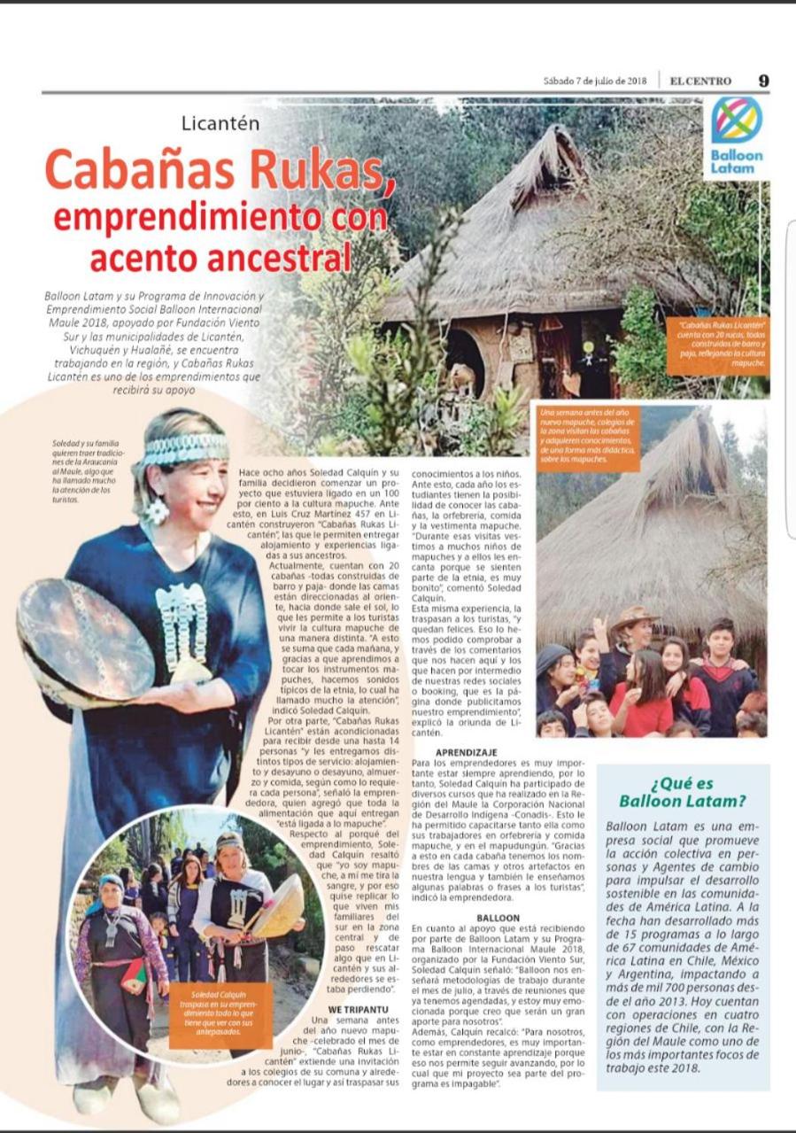 Cabañas Rukas Licantén