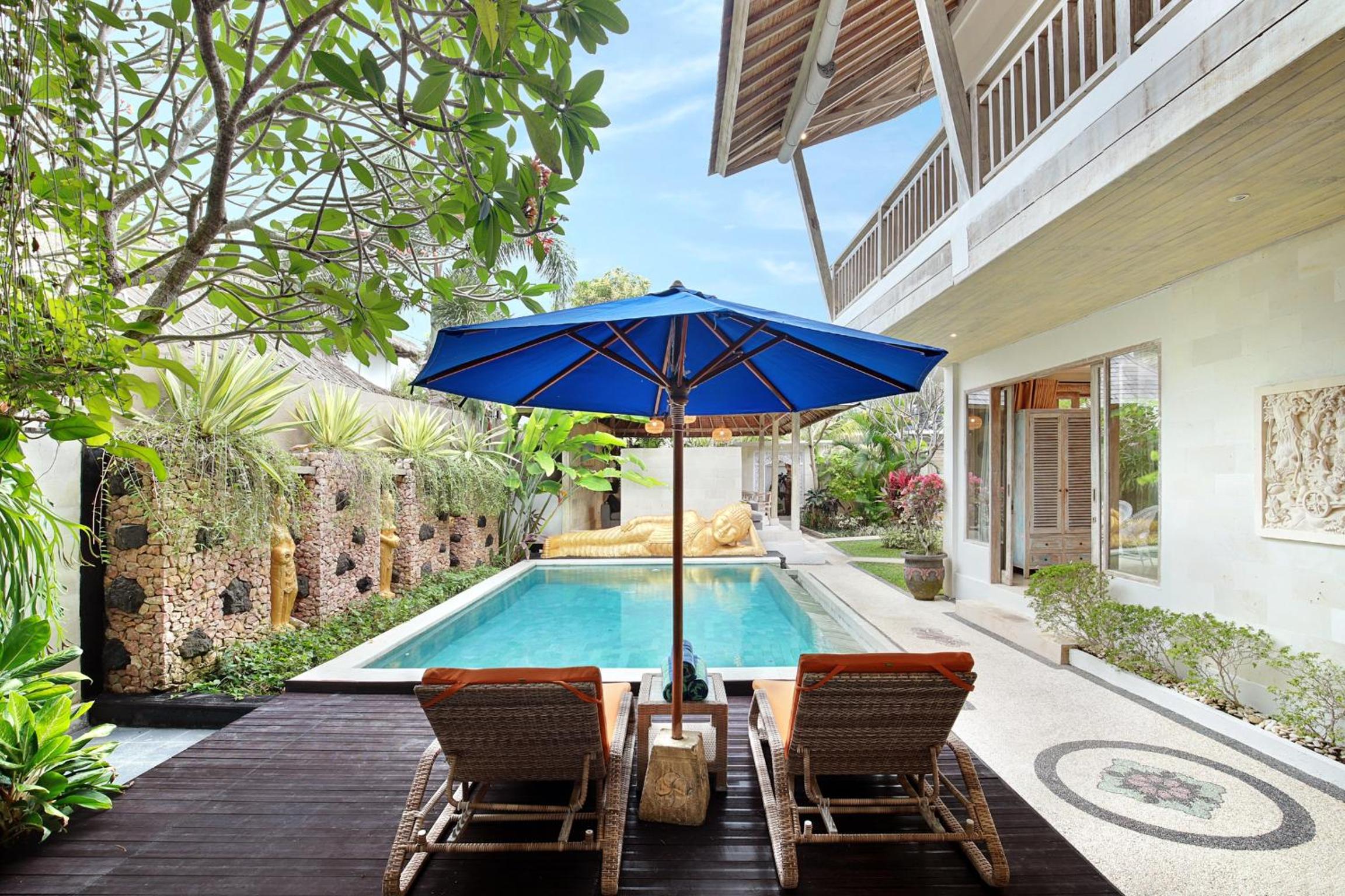 The Sari Balangan Villa view 2