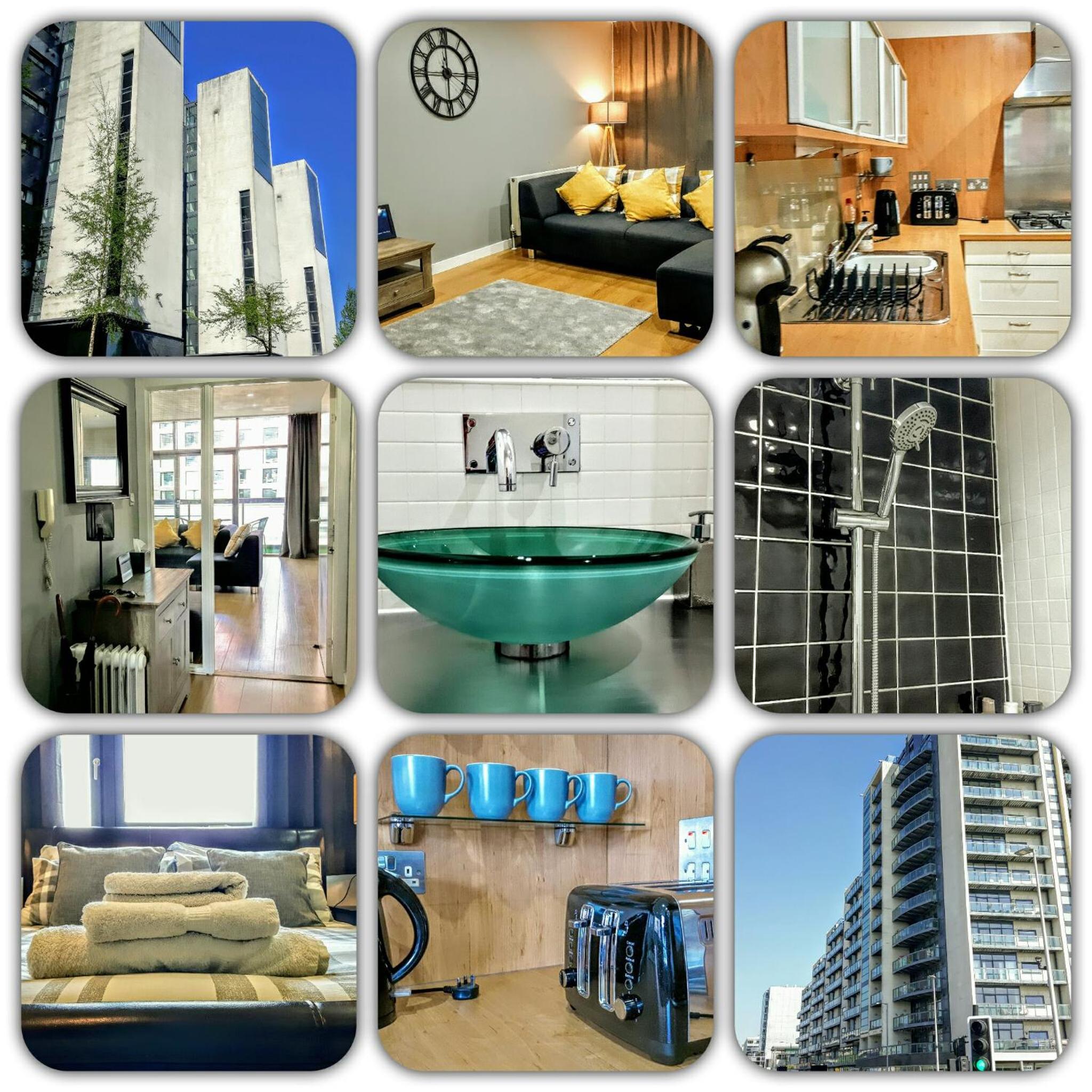 Elegant Apartment Near SECC/HYDRO in Finnieston, Glasgow view 2