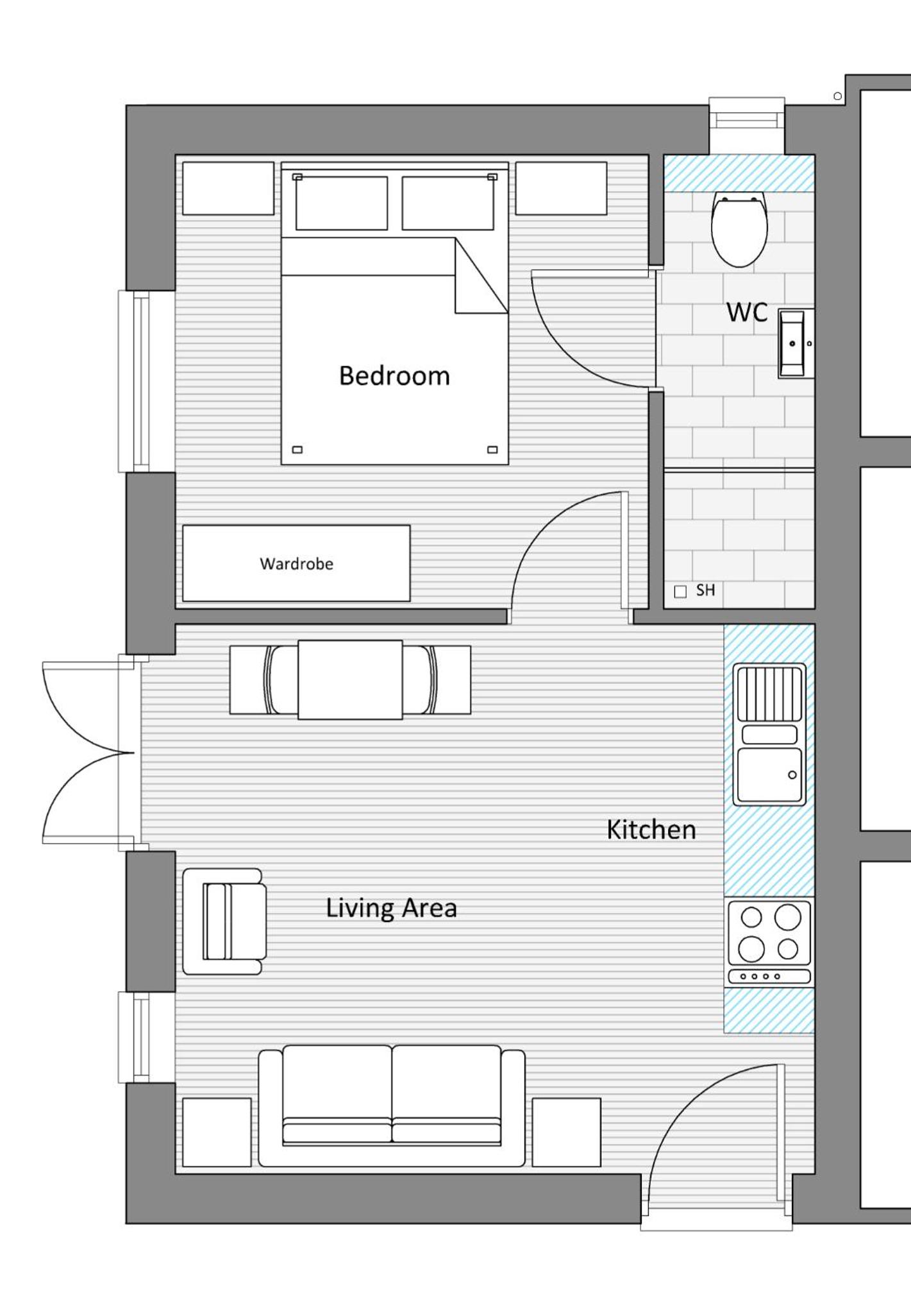 hotel room