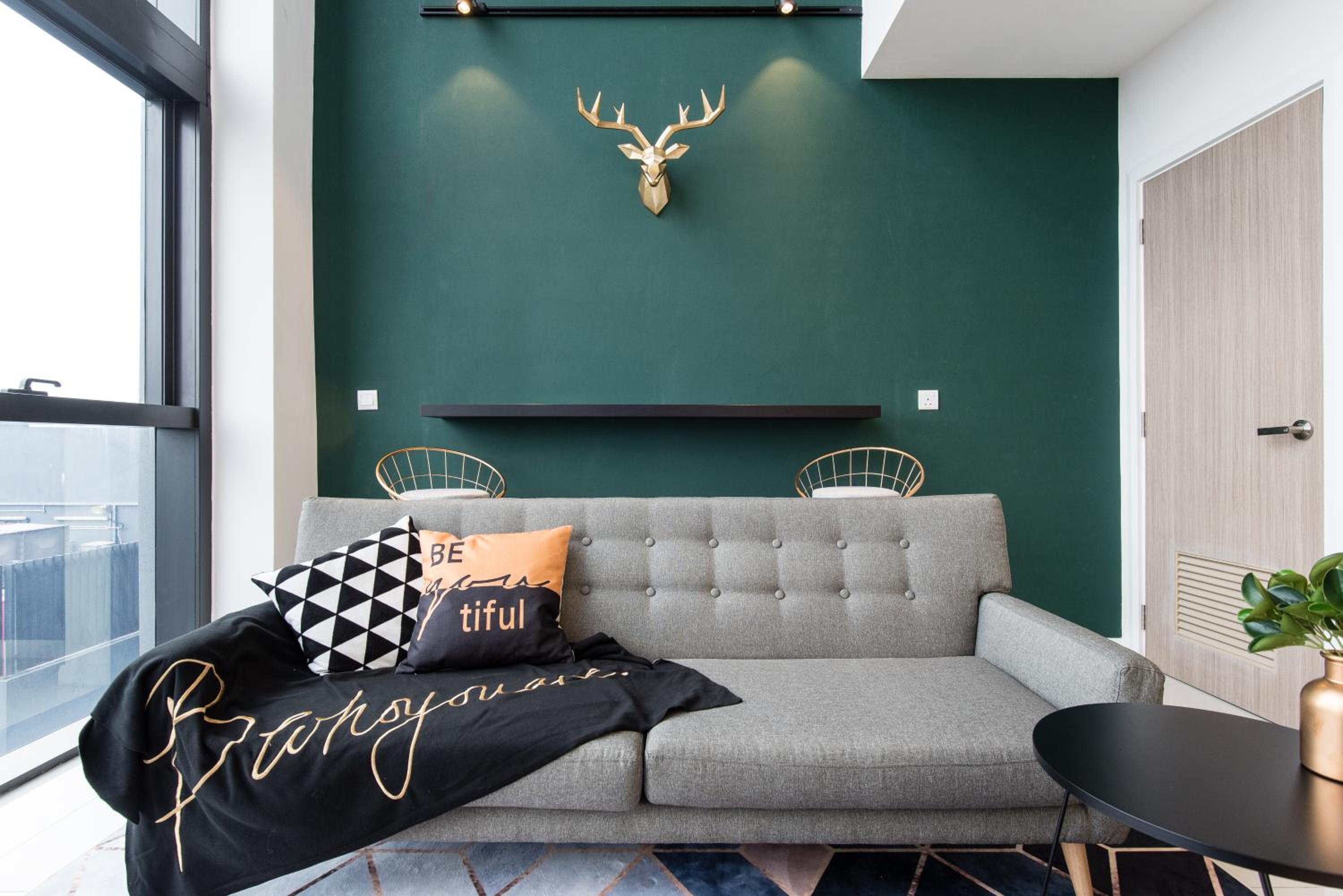 PROMO!Emerald Green Stylist Duplex 8min to Sunway photo 1