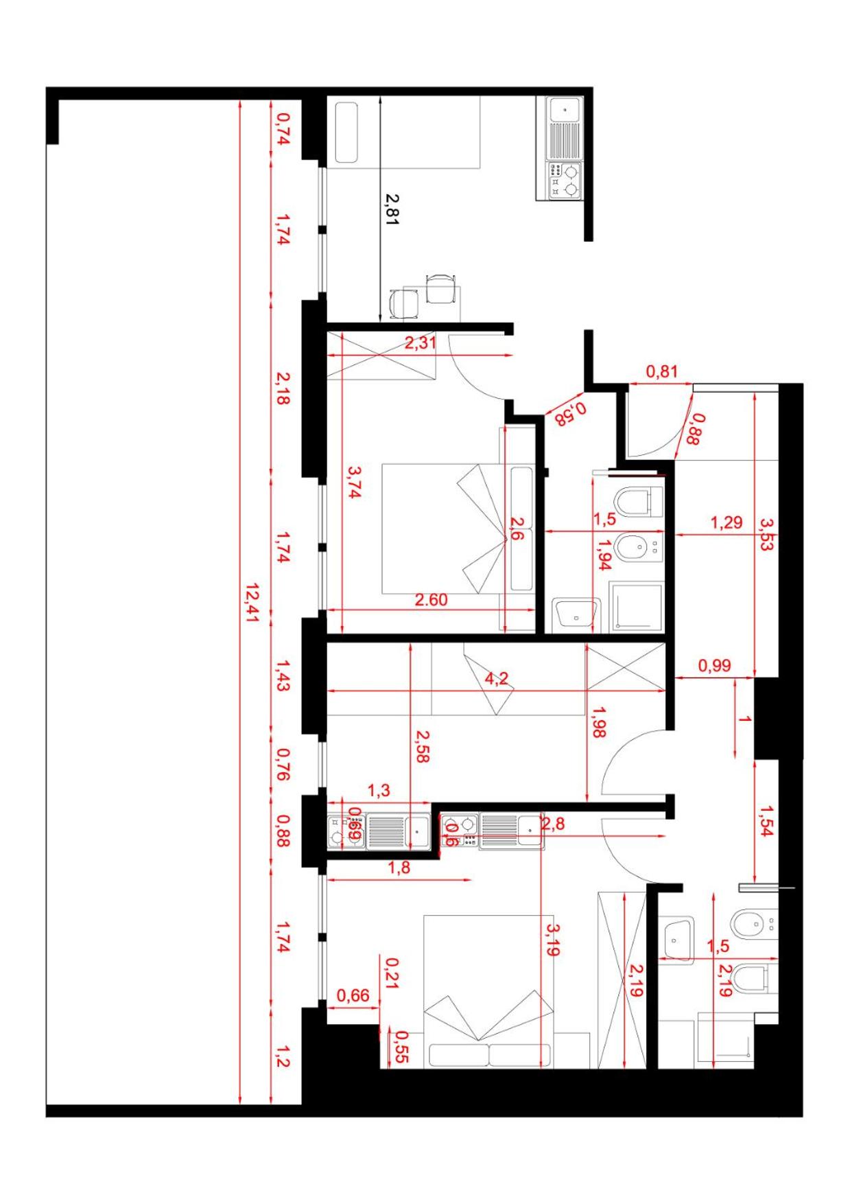 Reggio central house