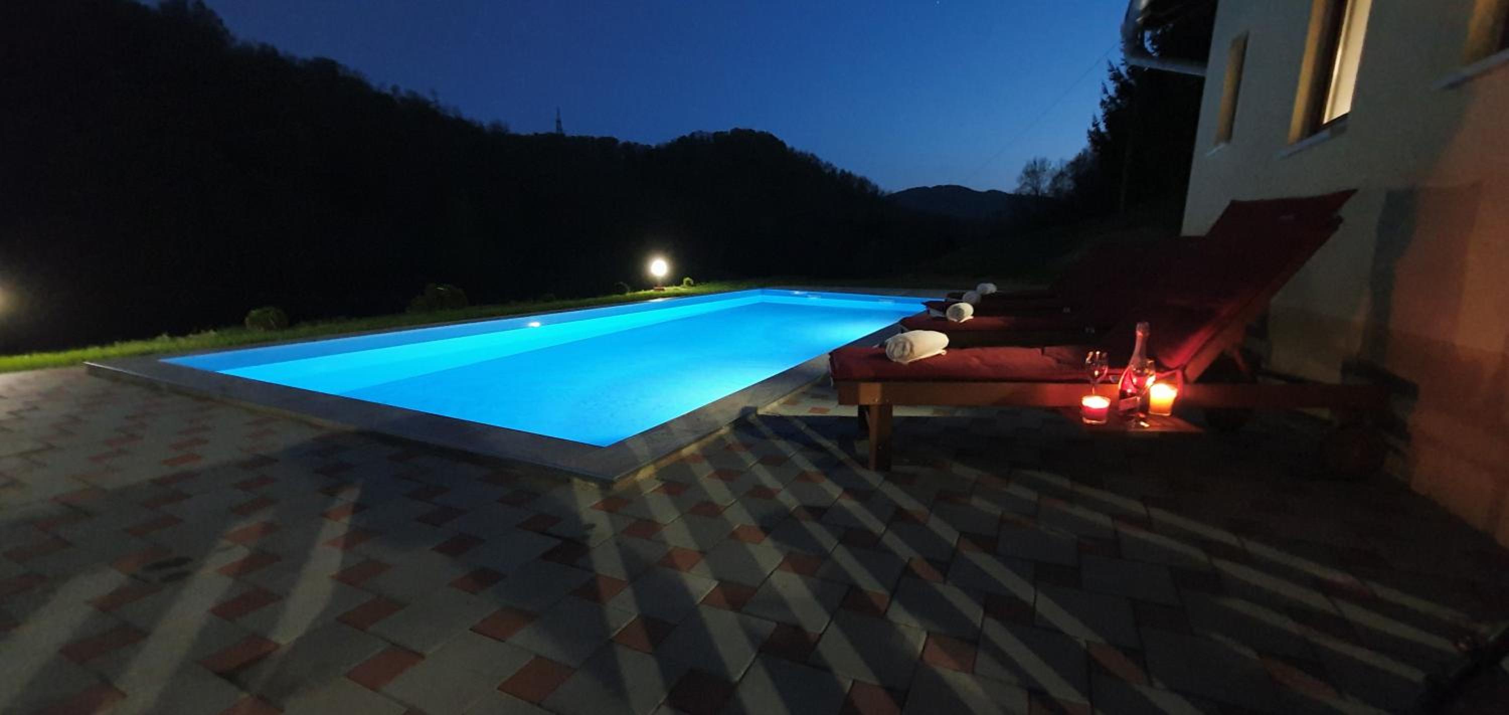 VILA LASOVIC + POOL + JACUZZI + SAUNA view 2