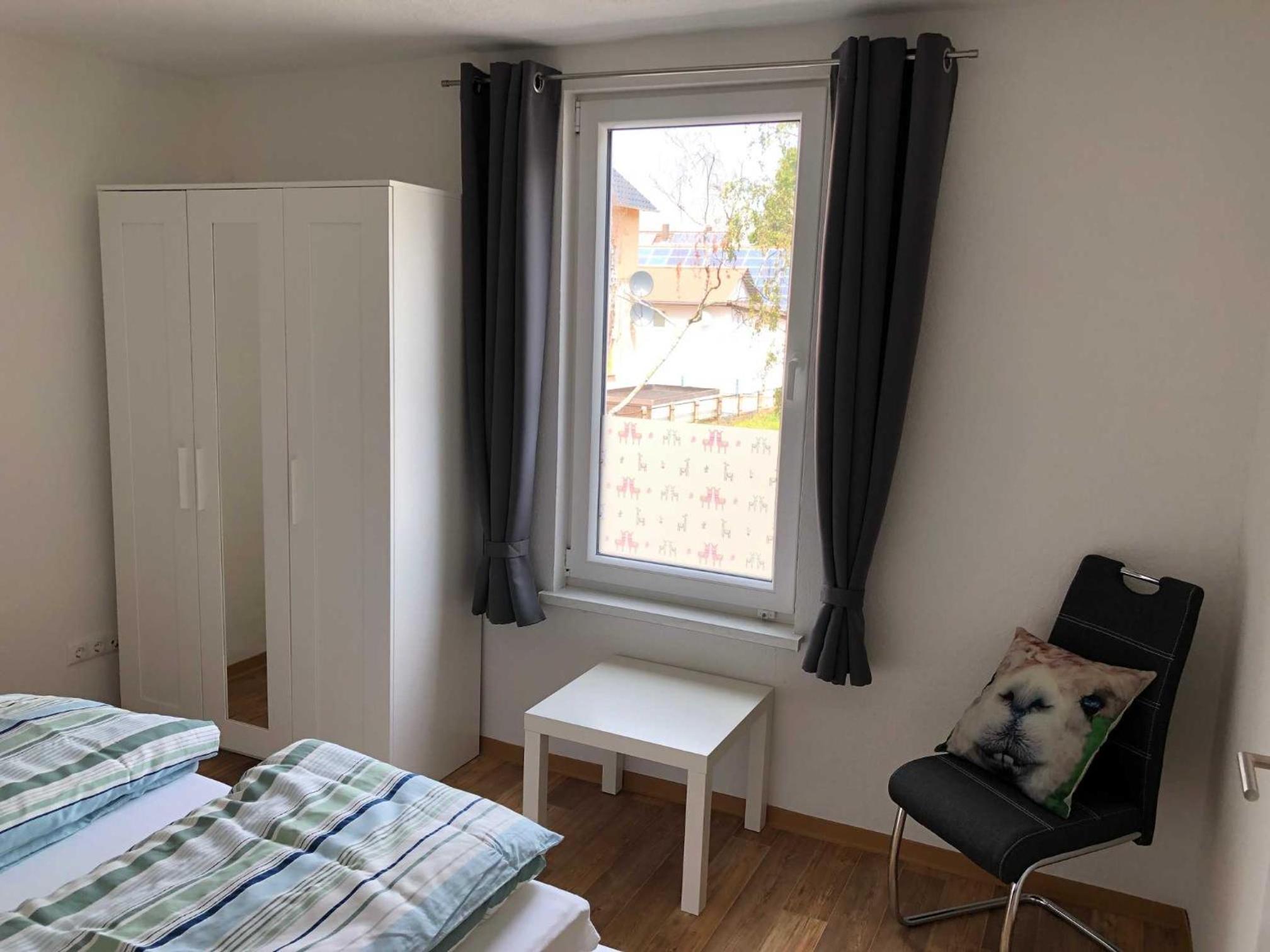 Ferienwohnung Alpakas im Nebel