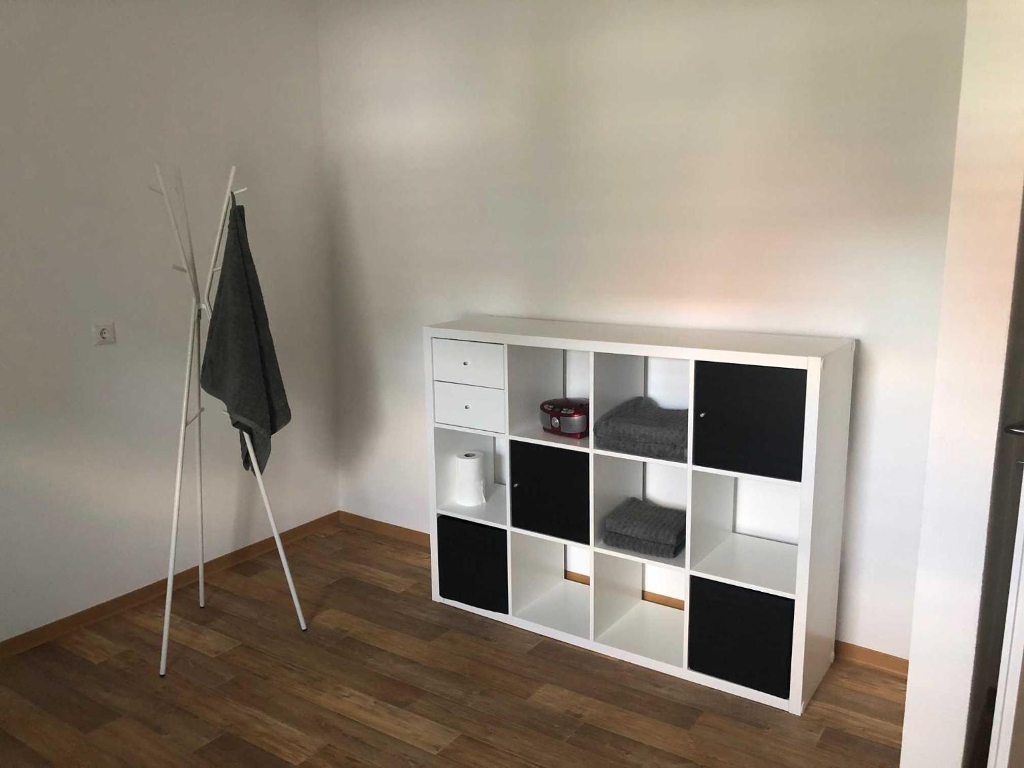 Ferienwohnung Alpakas im Nebel