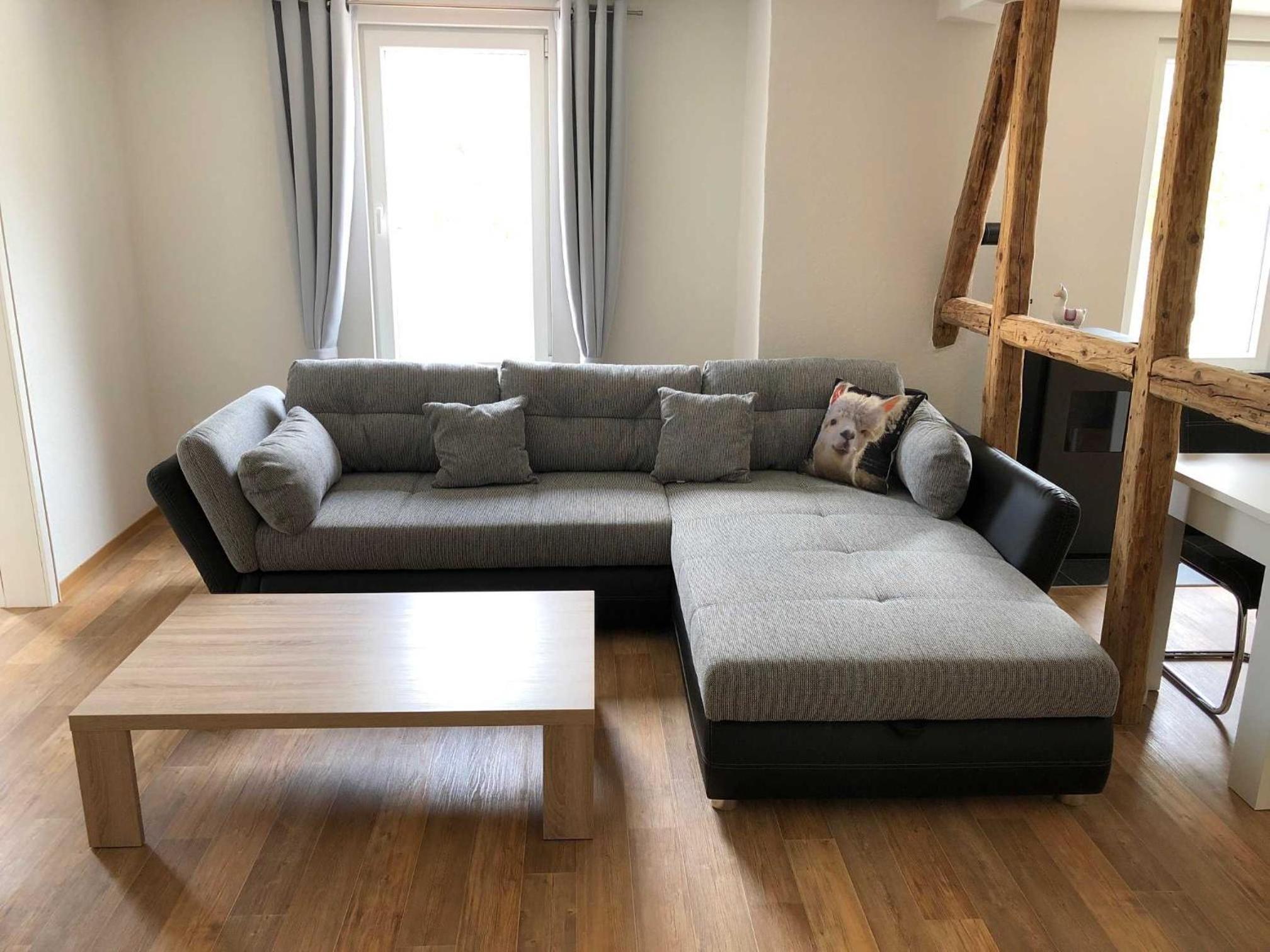 Ferienwohnung Alpakas im Nebel