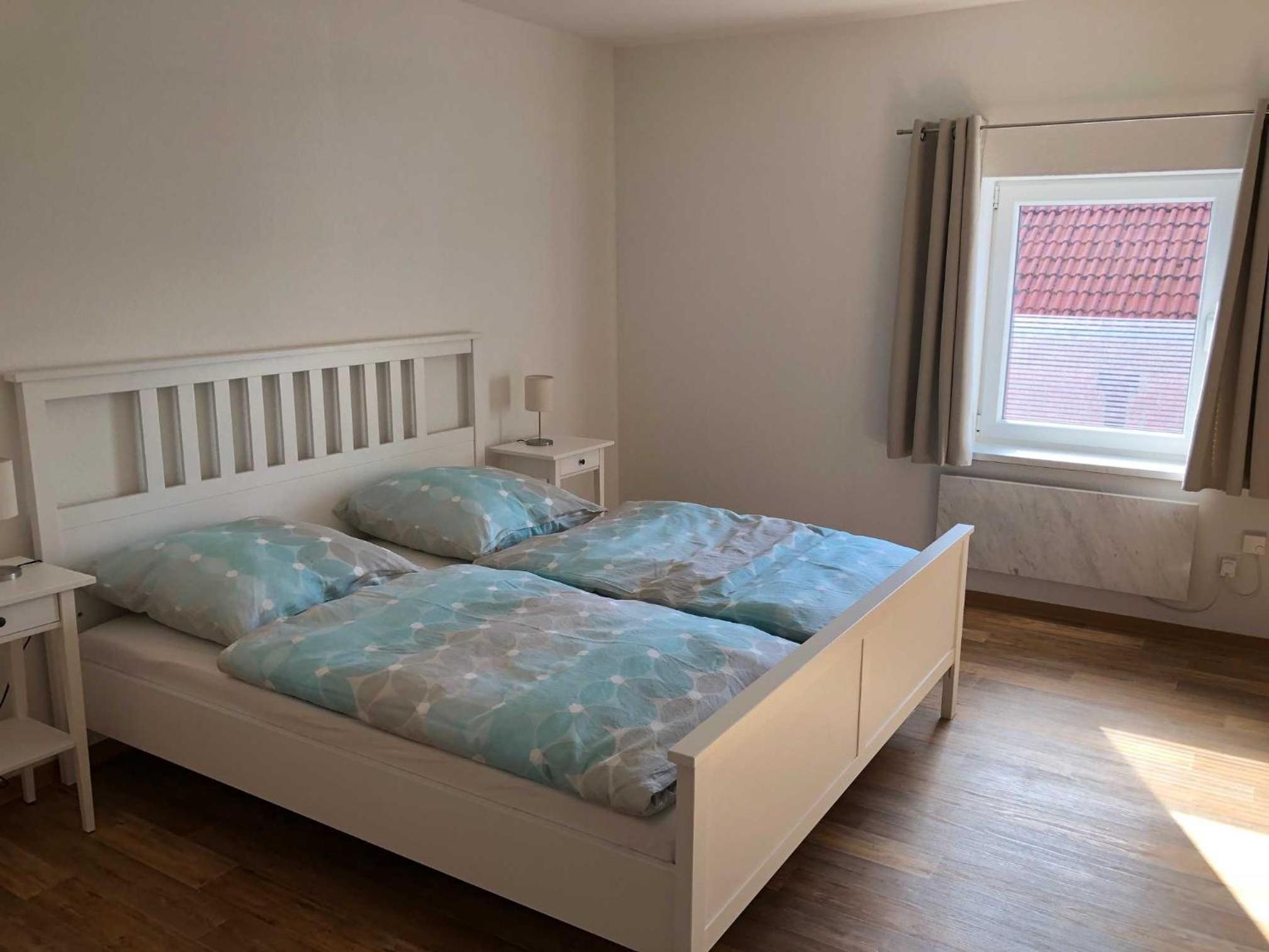 Ferienwohnung Alpakas im Nebel