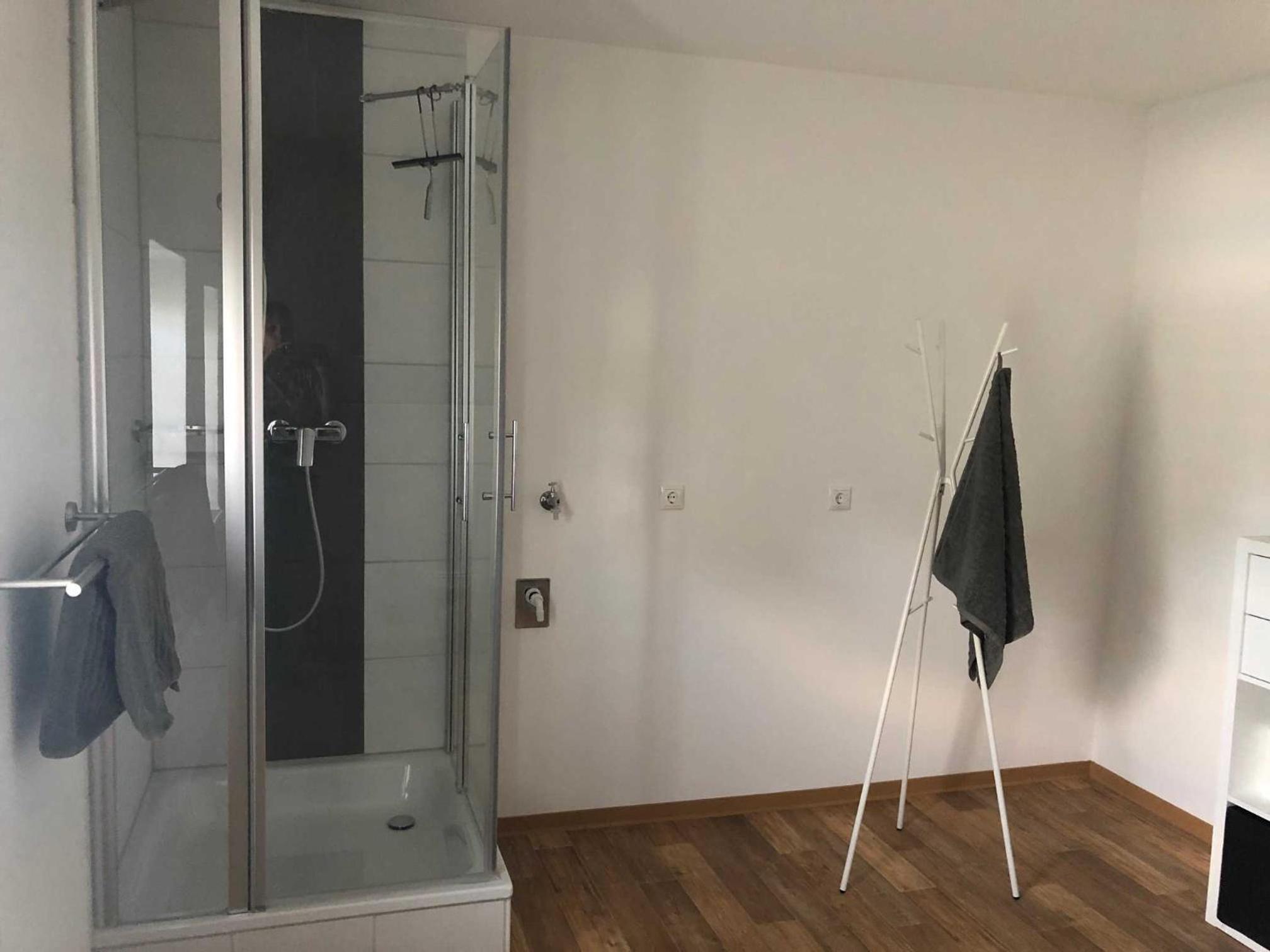 Ferienwohnung Alpakas im Nebel