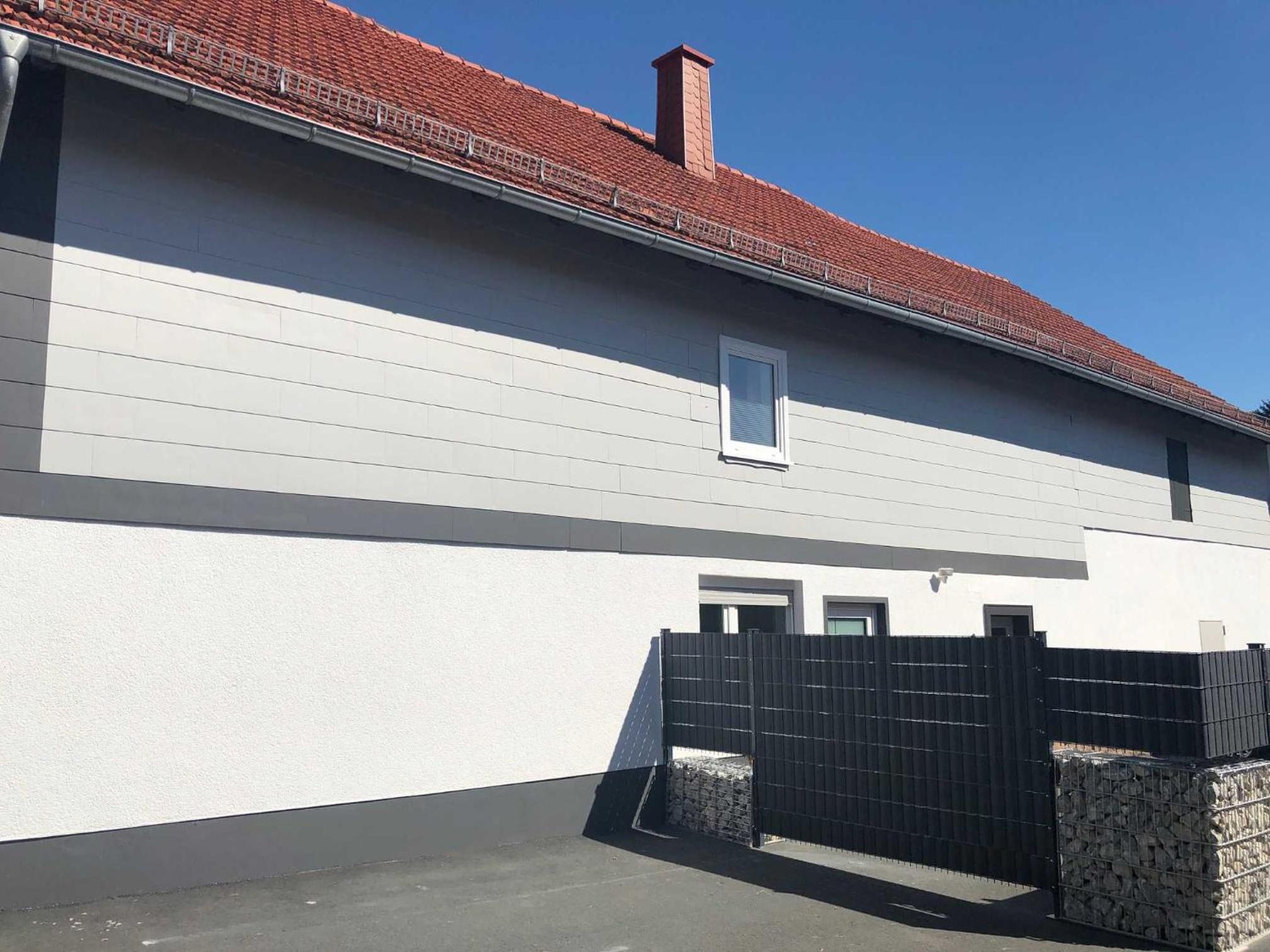 Ferienwohnung Alpakas im Nebel
