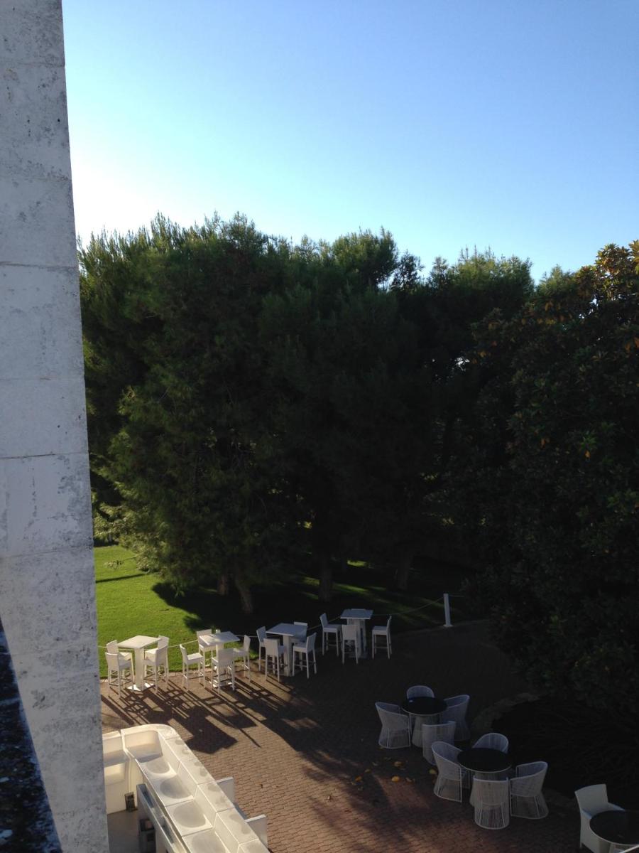 outdoor BBQ area