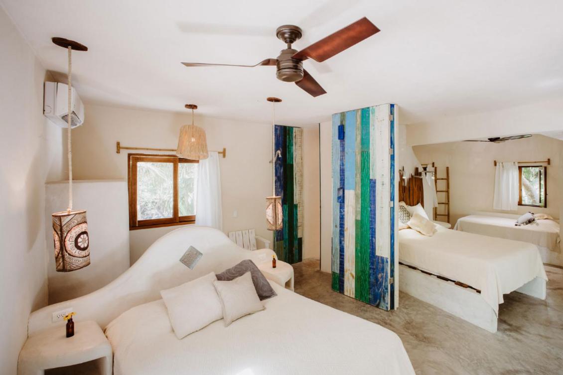 Beachfront villa Casa Tulum beach 8 view 4