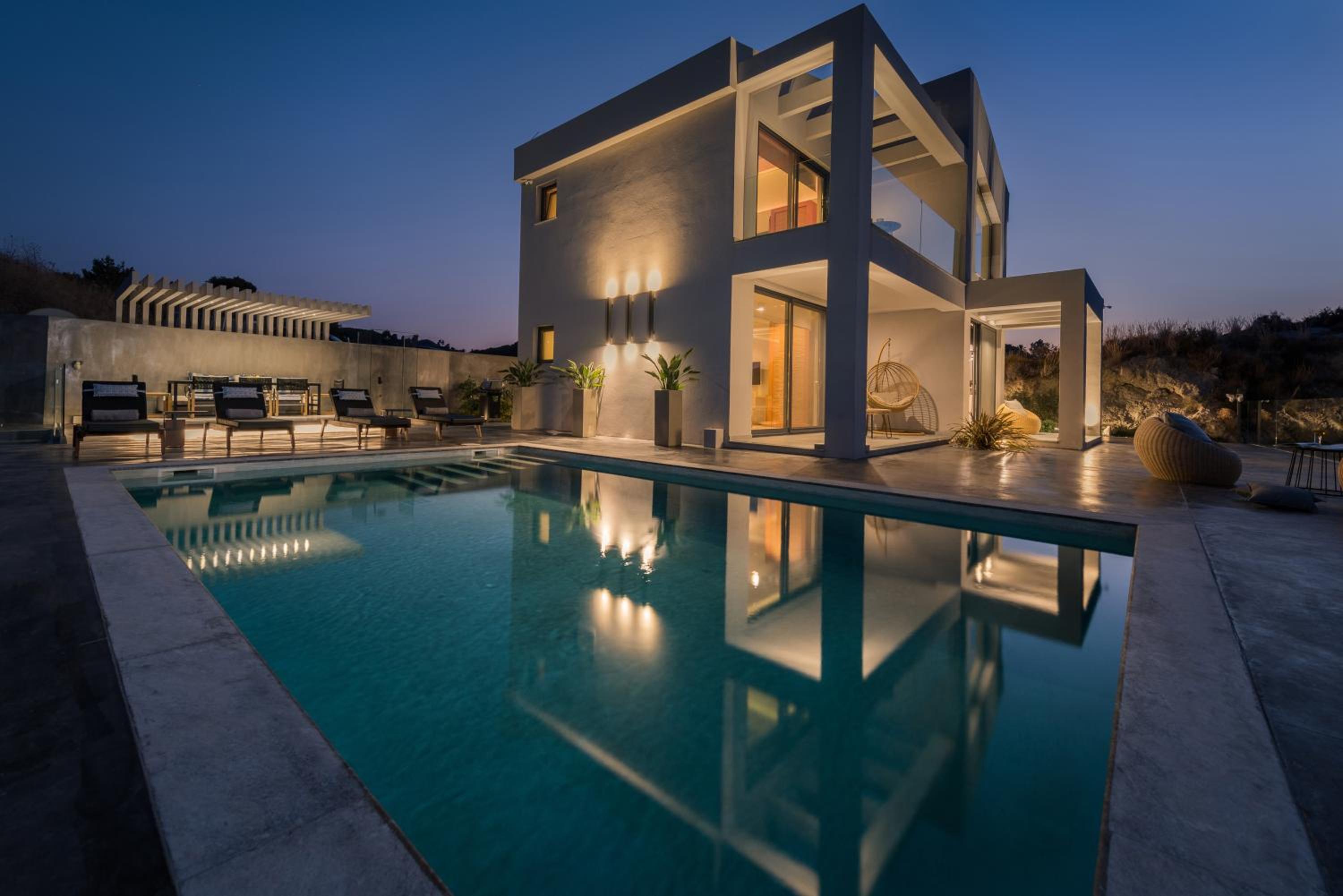 Sueño LUXURY VILLA, in Argasi 180 Iconic Sea View