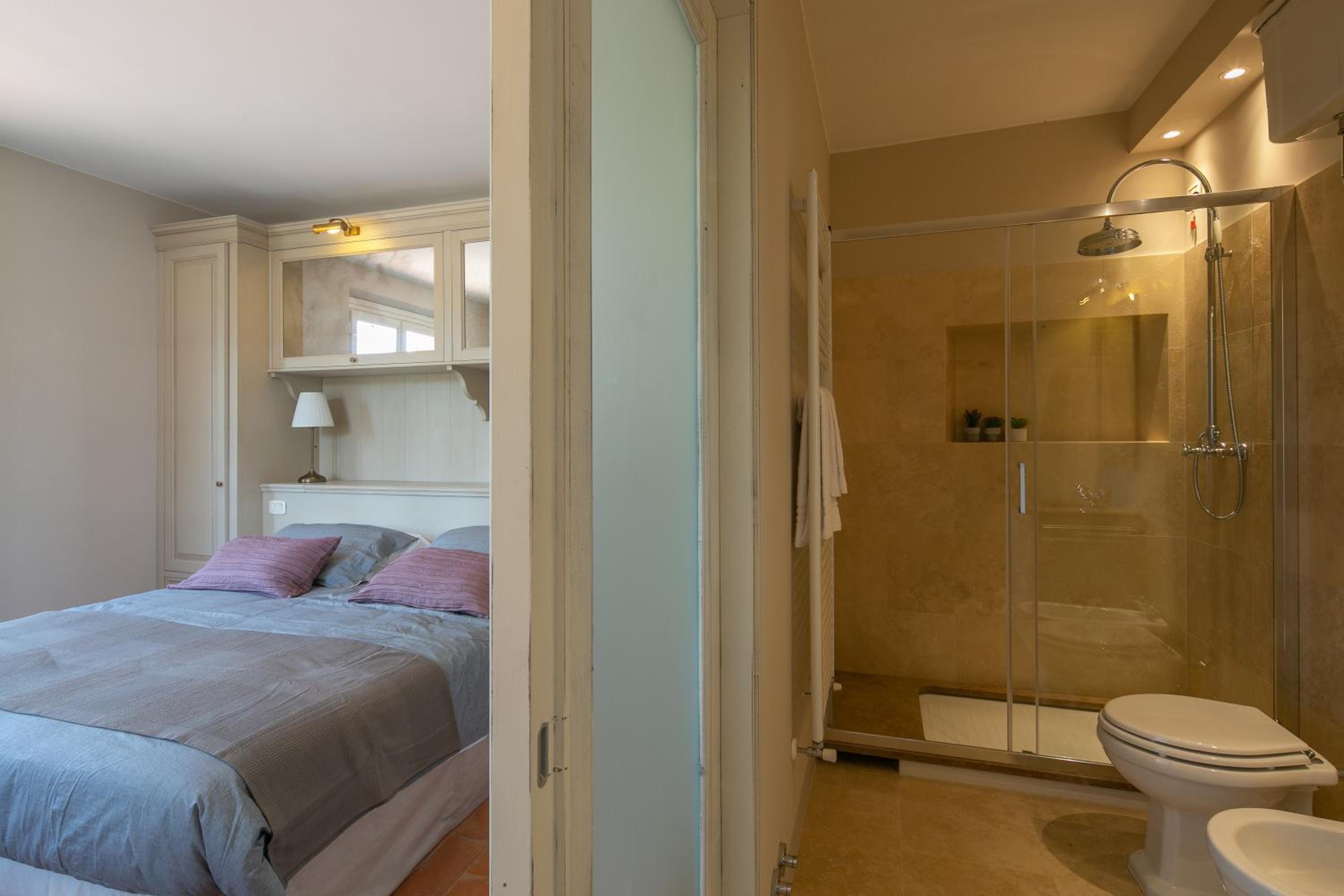 Villa Severina en Cortona — hotel room