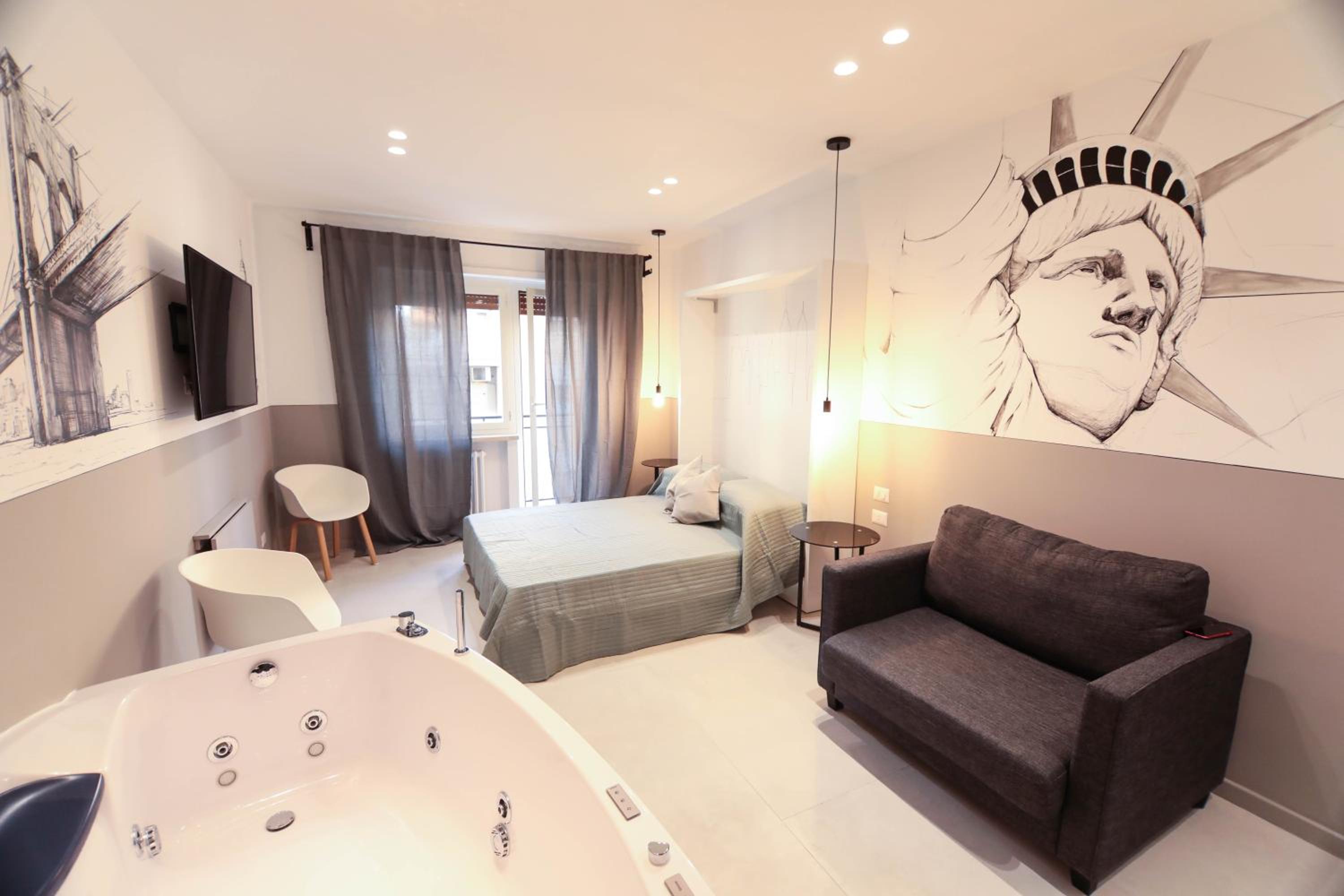 hotel room