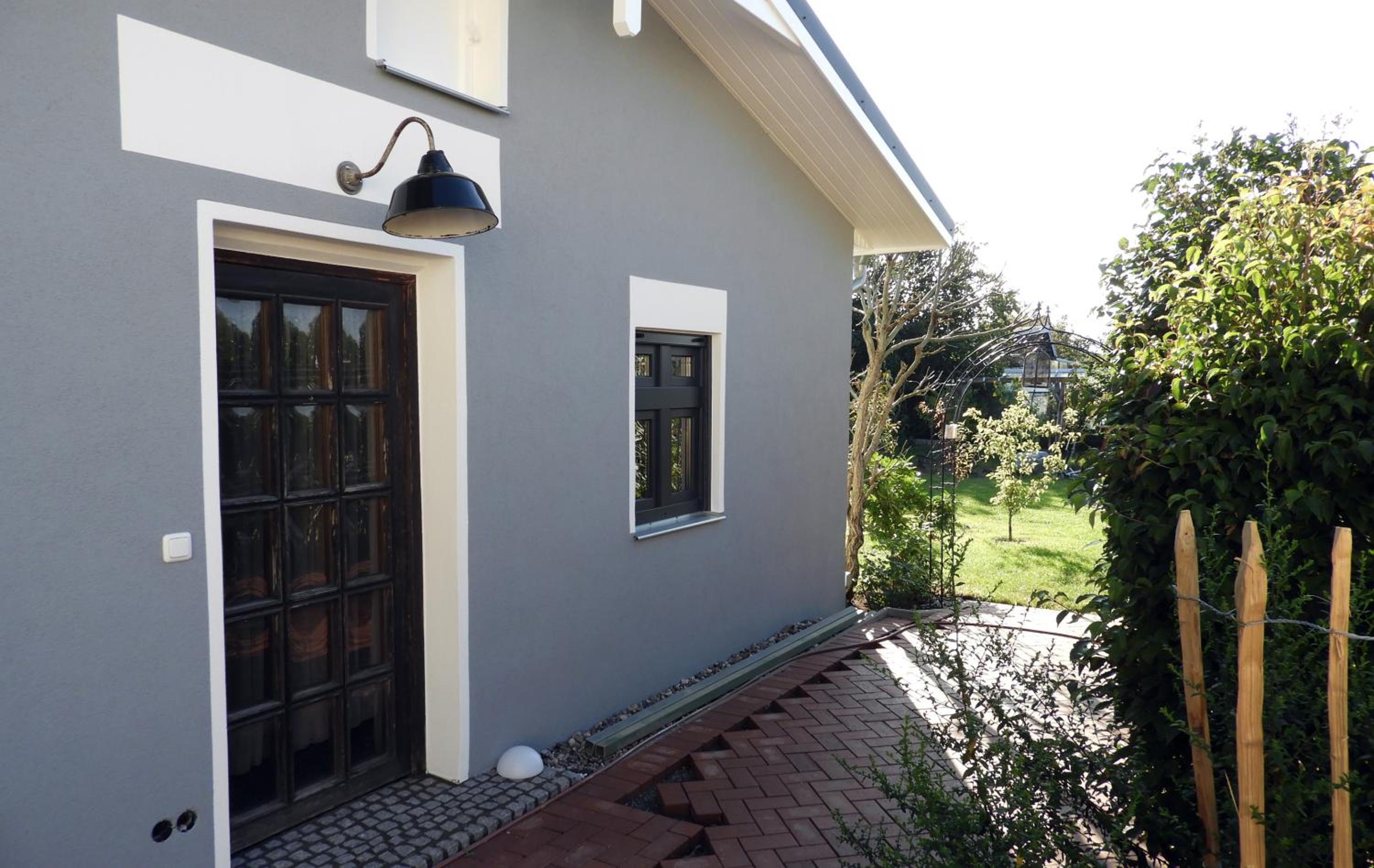 Ferienhaus mit Garten
