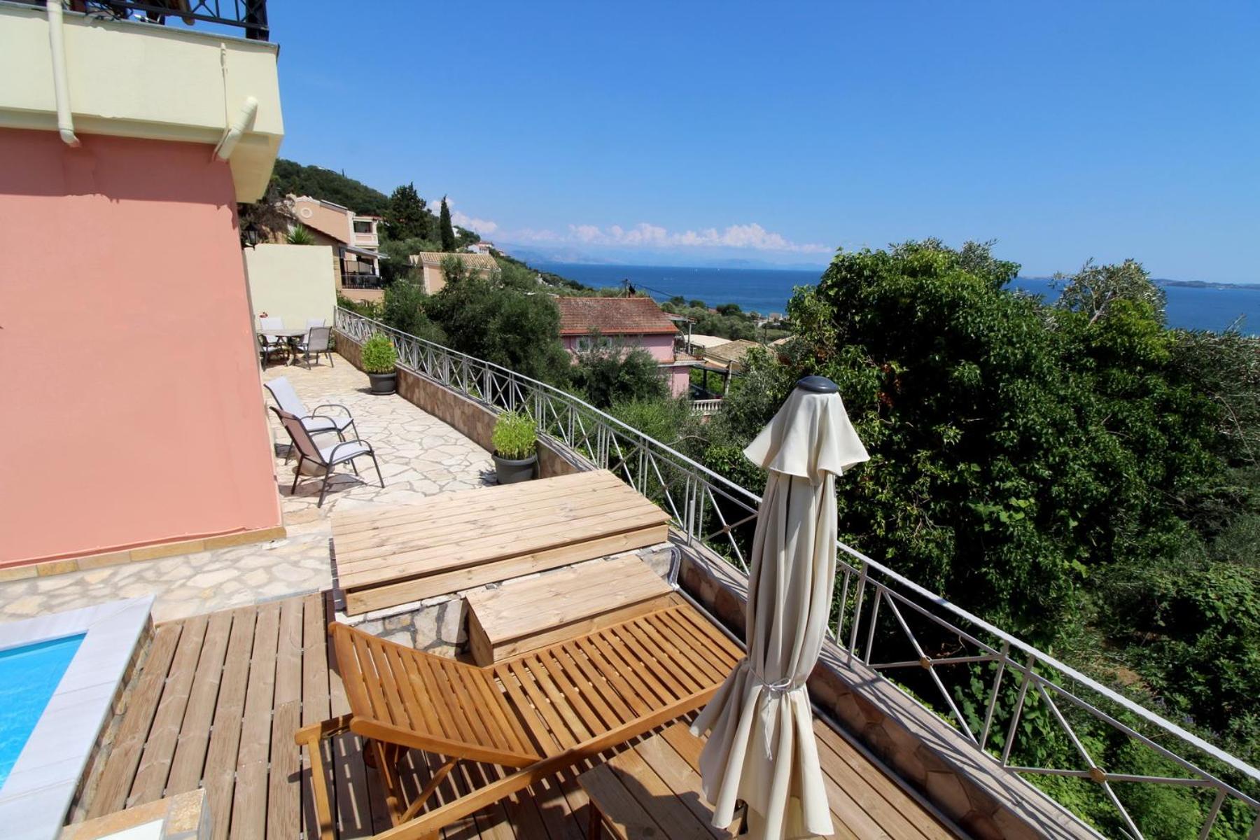 Hotel Belvedere ,Pyrgi,Corfu ,stunning Ipsos bay view - Image 1
