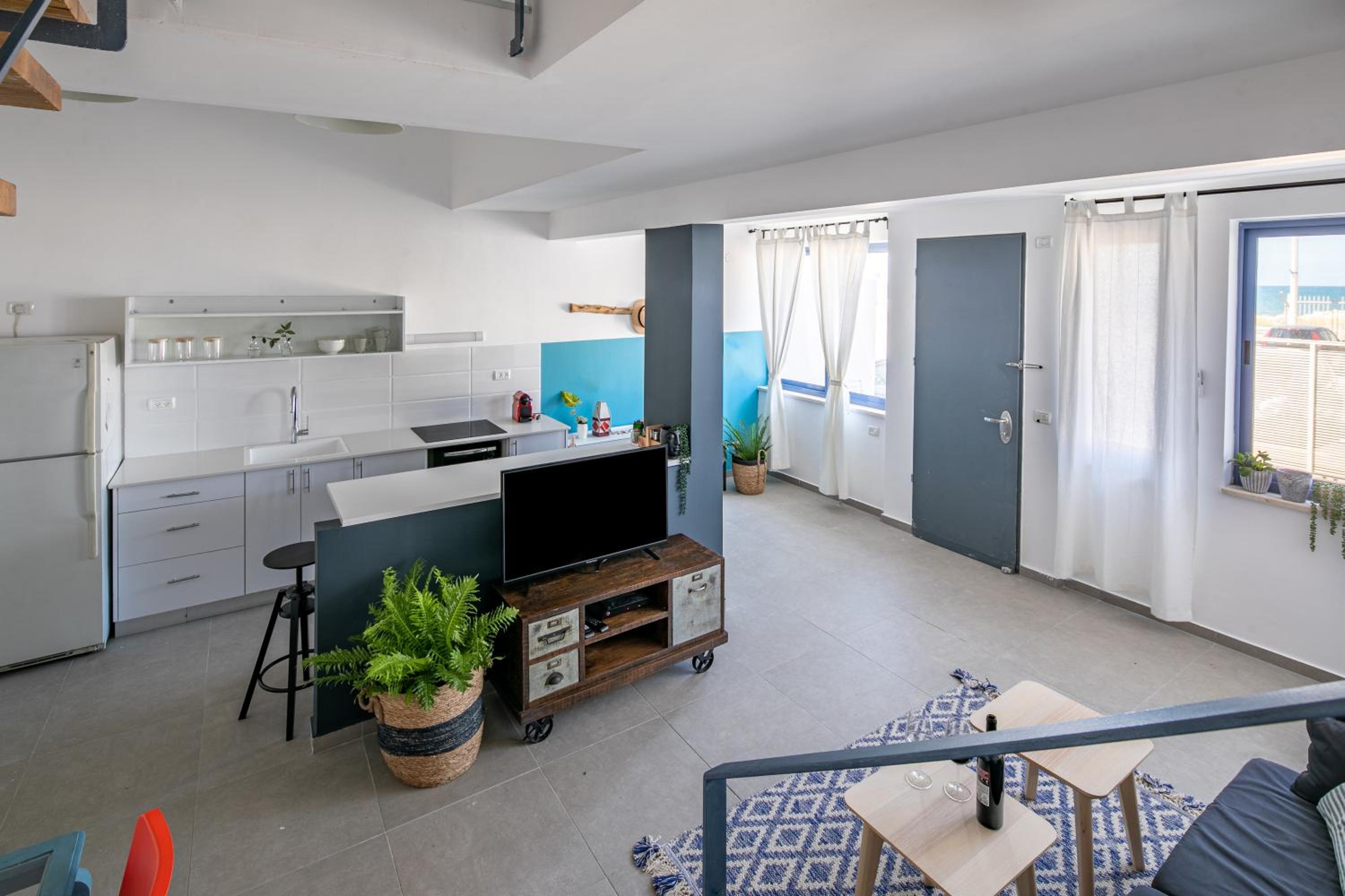 PORT CITY HAIFA - BAT GALIM oceanfront luxury - MAMAD view 4