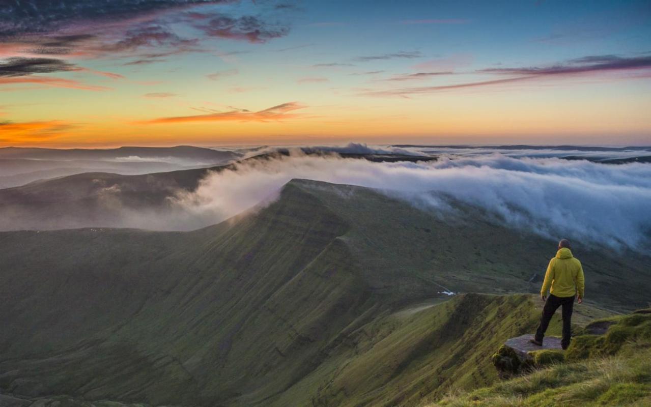 James’ Place @ Bike Park Wales and The Brecon Beacons view 2