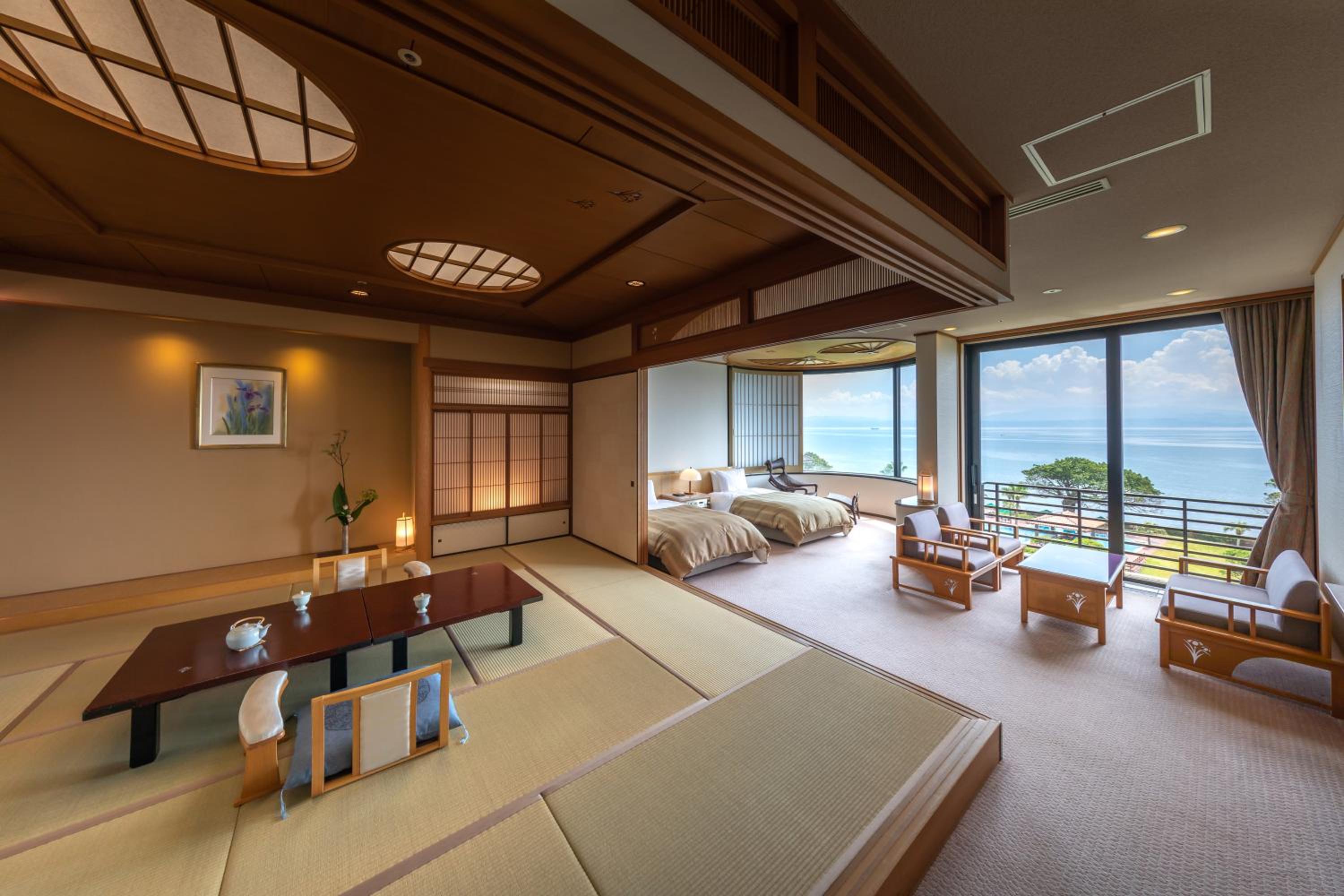 Kagoshima Sunamushionsen Ibusuki Hakusuikan view 3