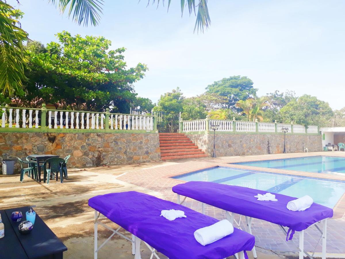 outdoor BBQ area