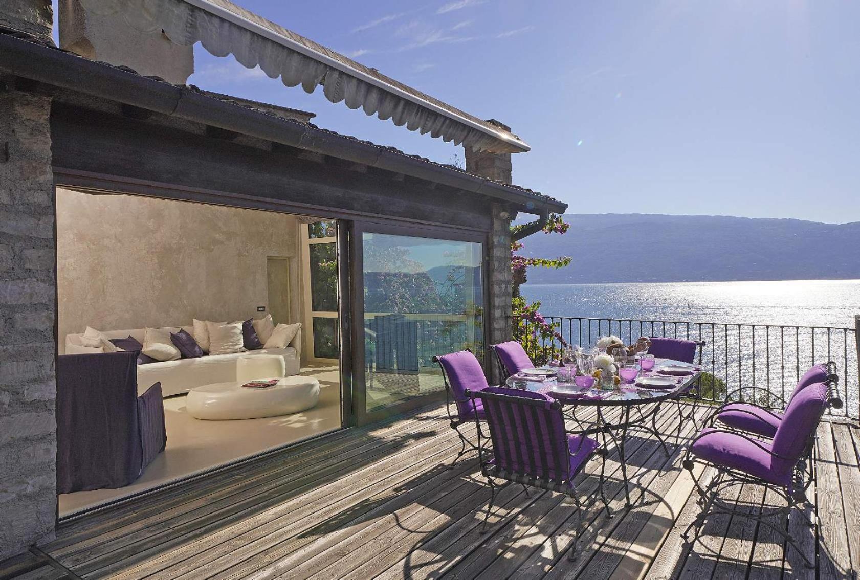 Villa Rachele: stunning luxury villa in centre Gargnano with private pool and breathtaking views photo 2