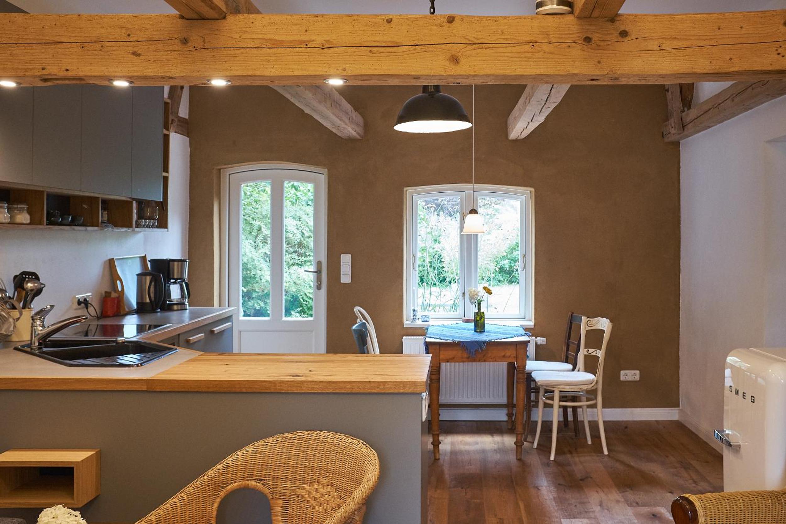 Gemütliche Premium Öko Ferienwohnung in Resthof, super ausgestattet, keine Handwerker und Monteure
