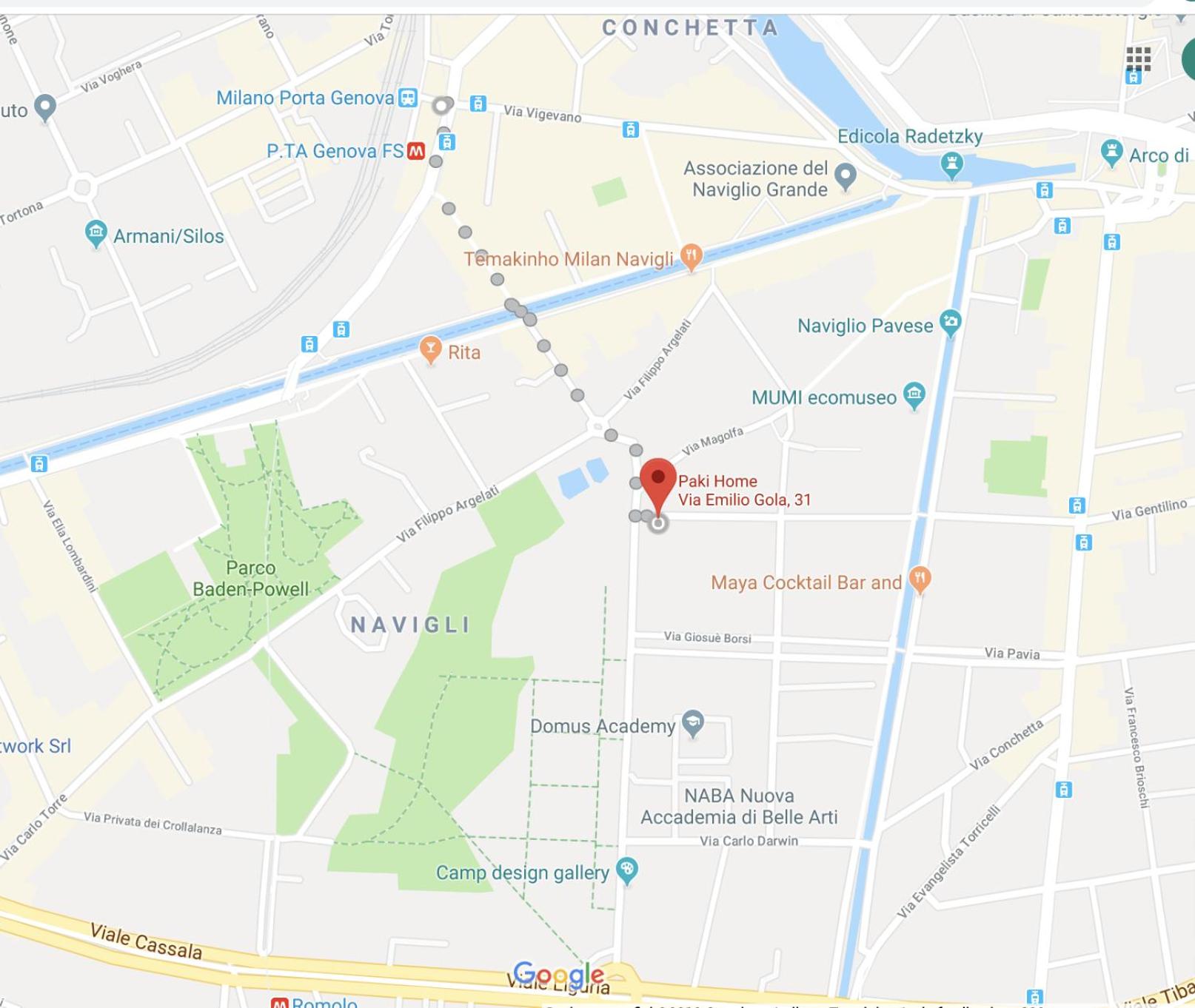 Paki Home nel cuore dei navigli di Milano