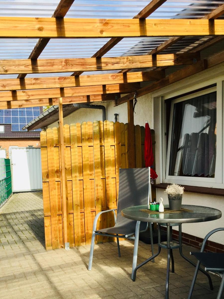outdoor BBQ area