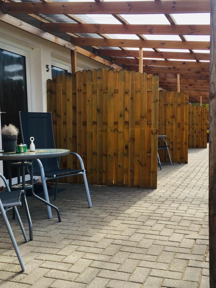 outdoor BBQ area