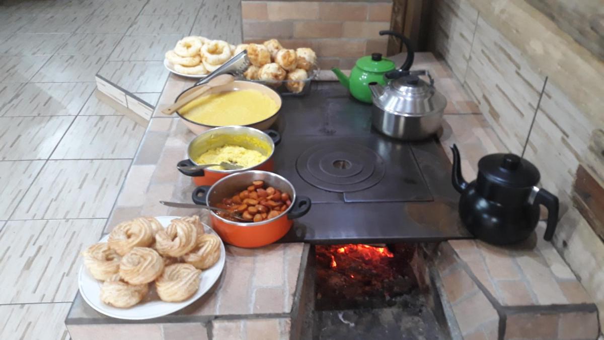 outdoor BBQ area