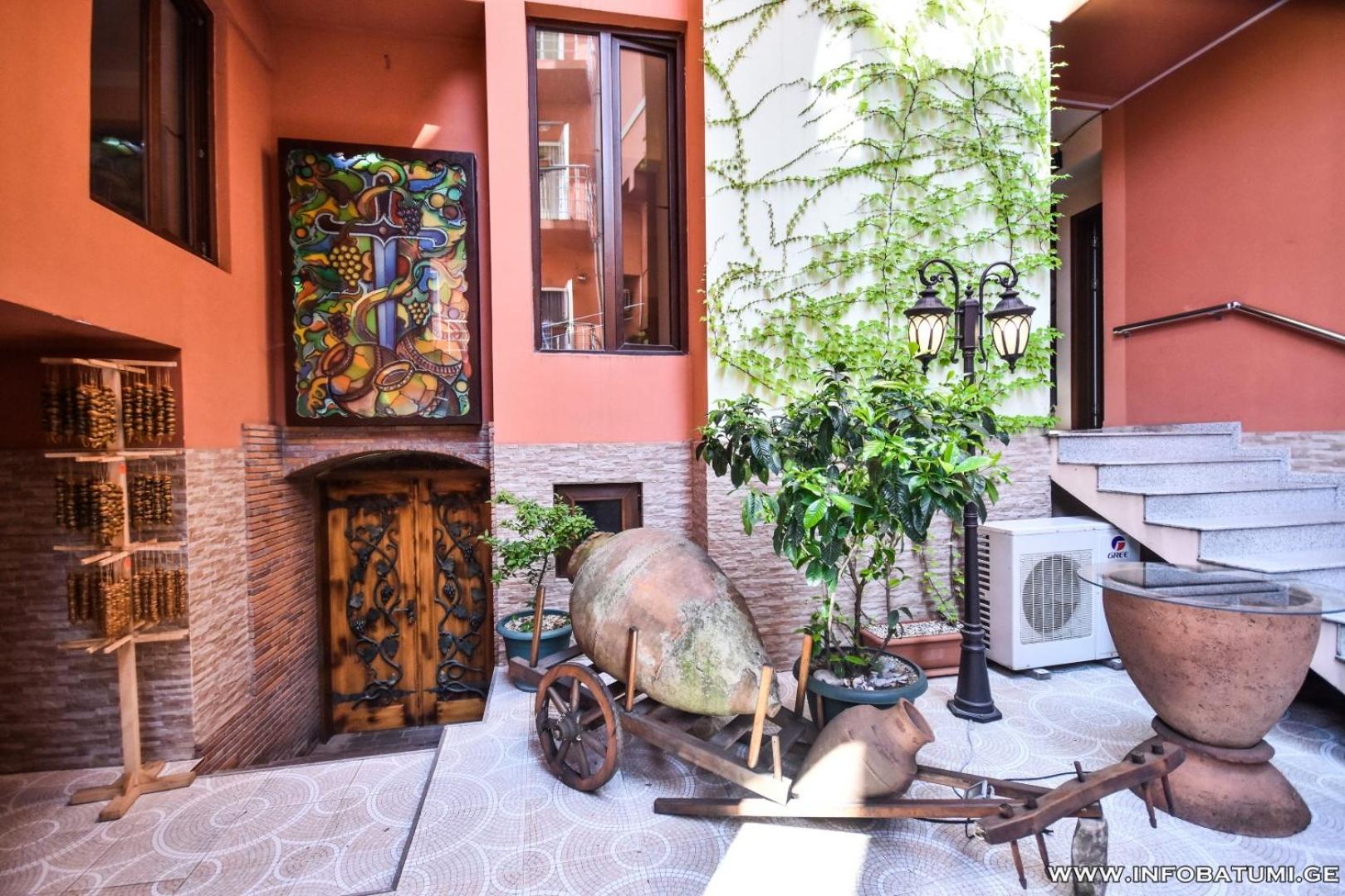outdoor BBQ area